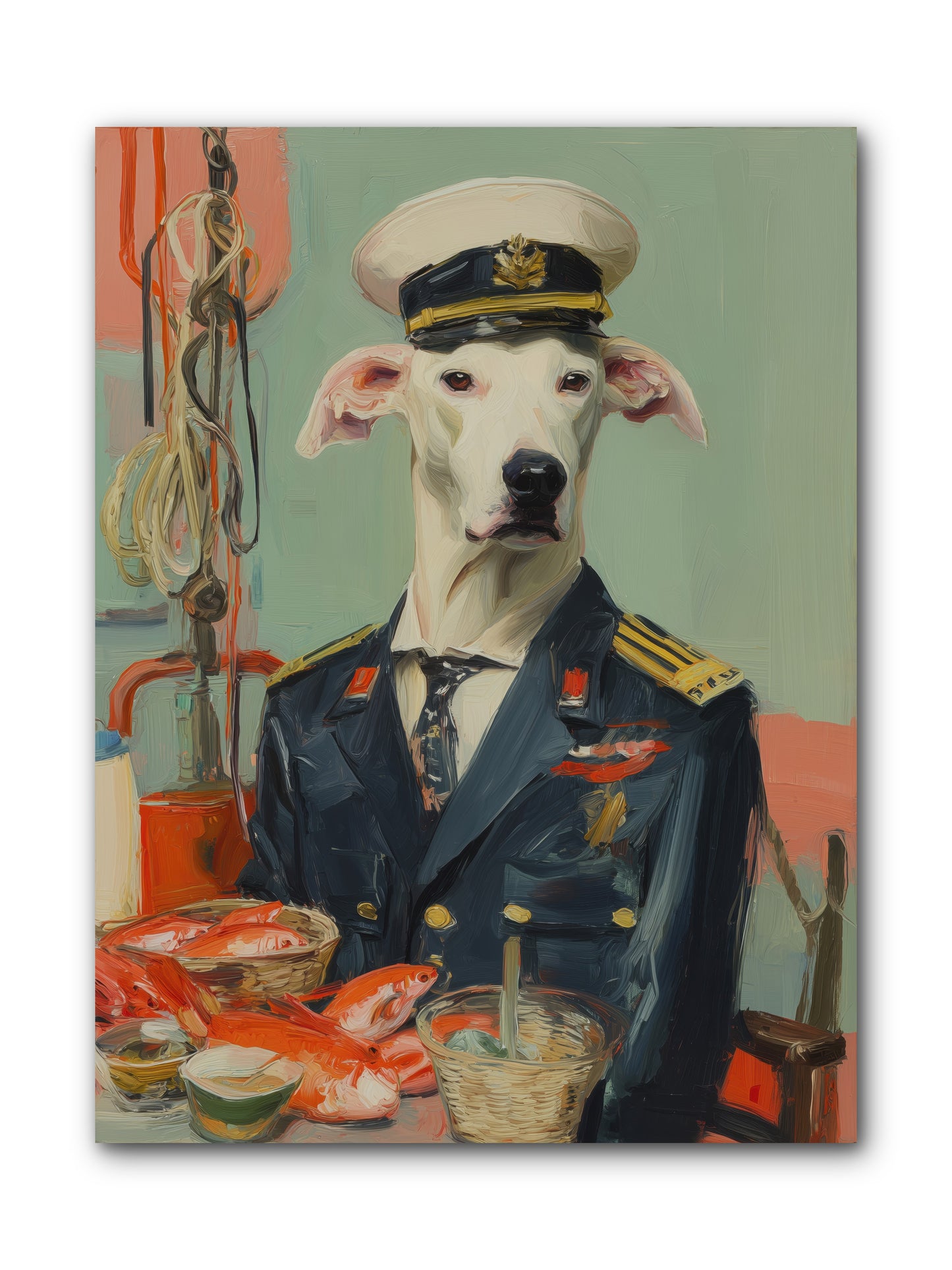 Maritime Mate -- Wrapped Canvas 9x12