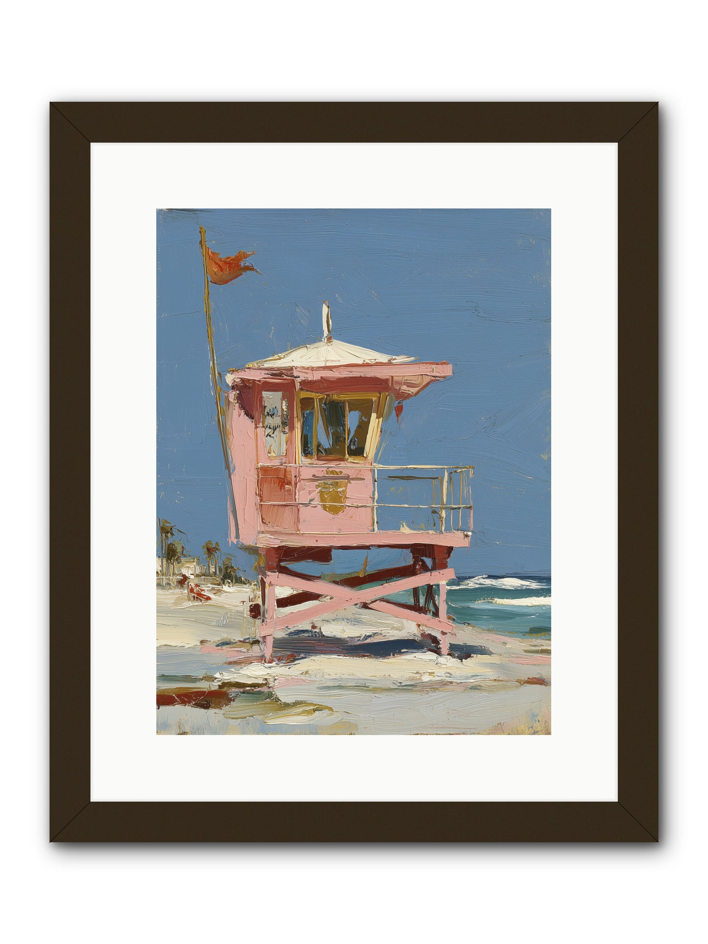 Maritime Memories -- Framed Print - Black 12x16