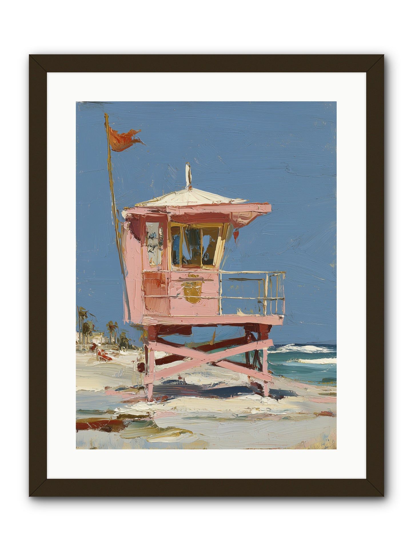Maritime Memories -- Framed Print - Black 18x24