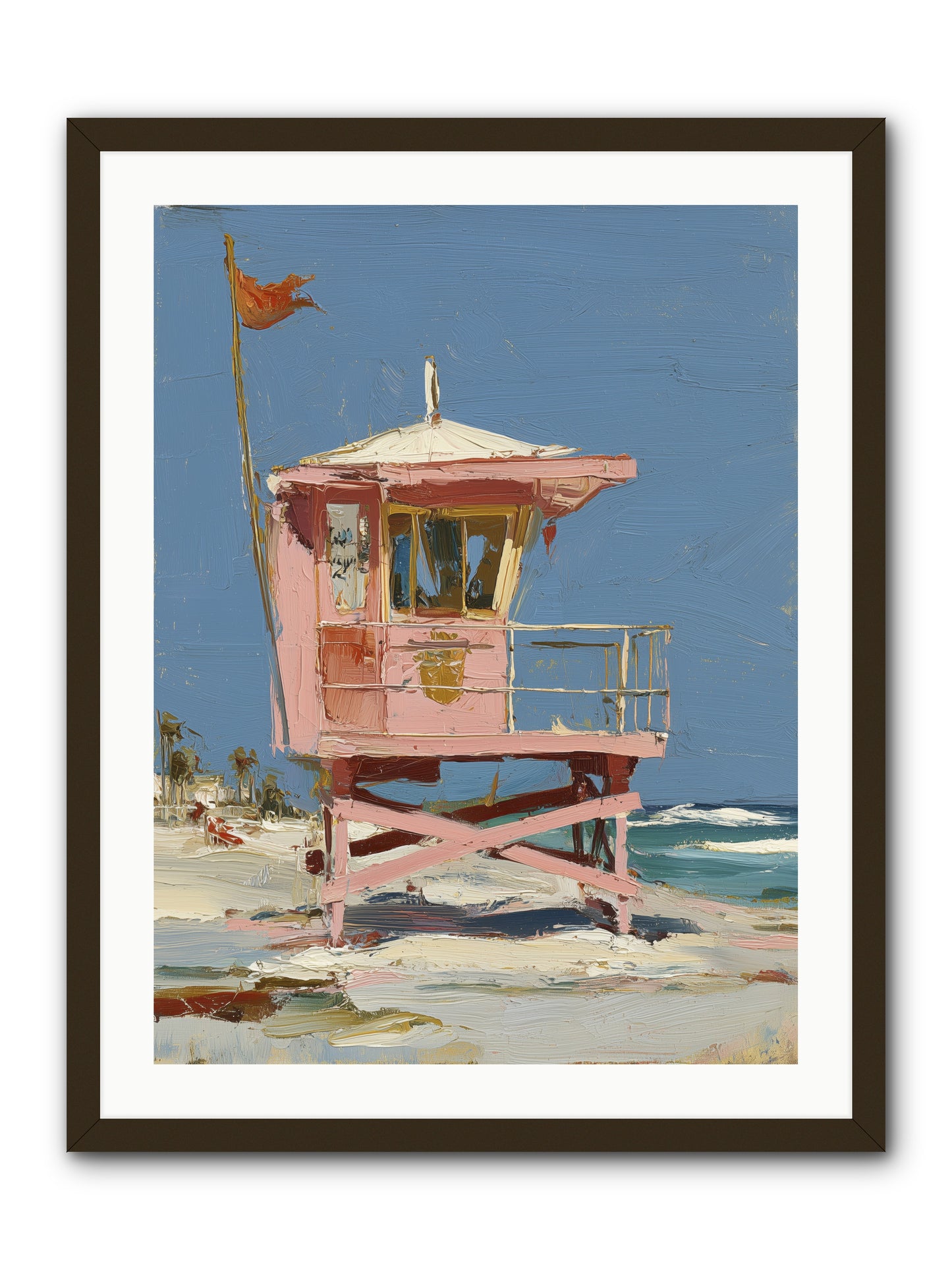 Maritime Memories -- Framed Print - Black 24x32