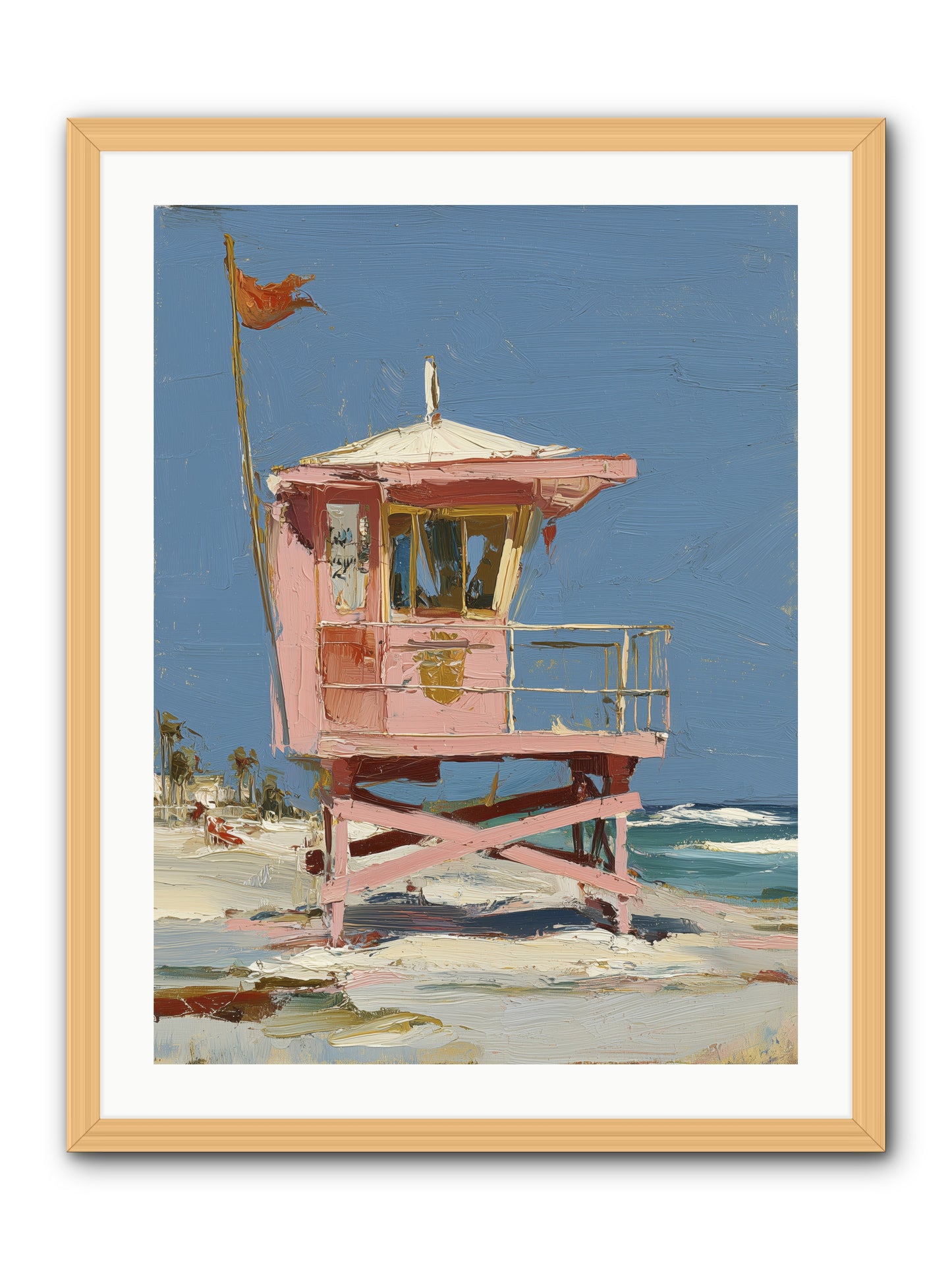 Maritime Memories -- Framed Print - Natural 24x32