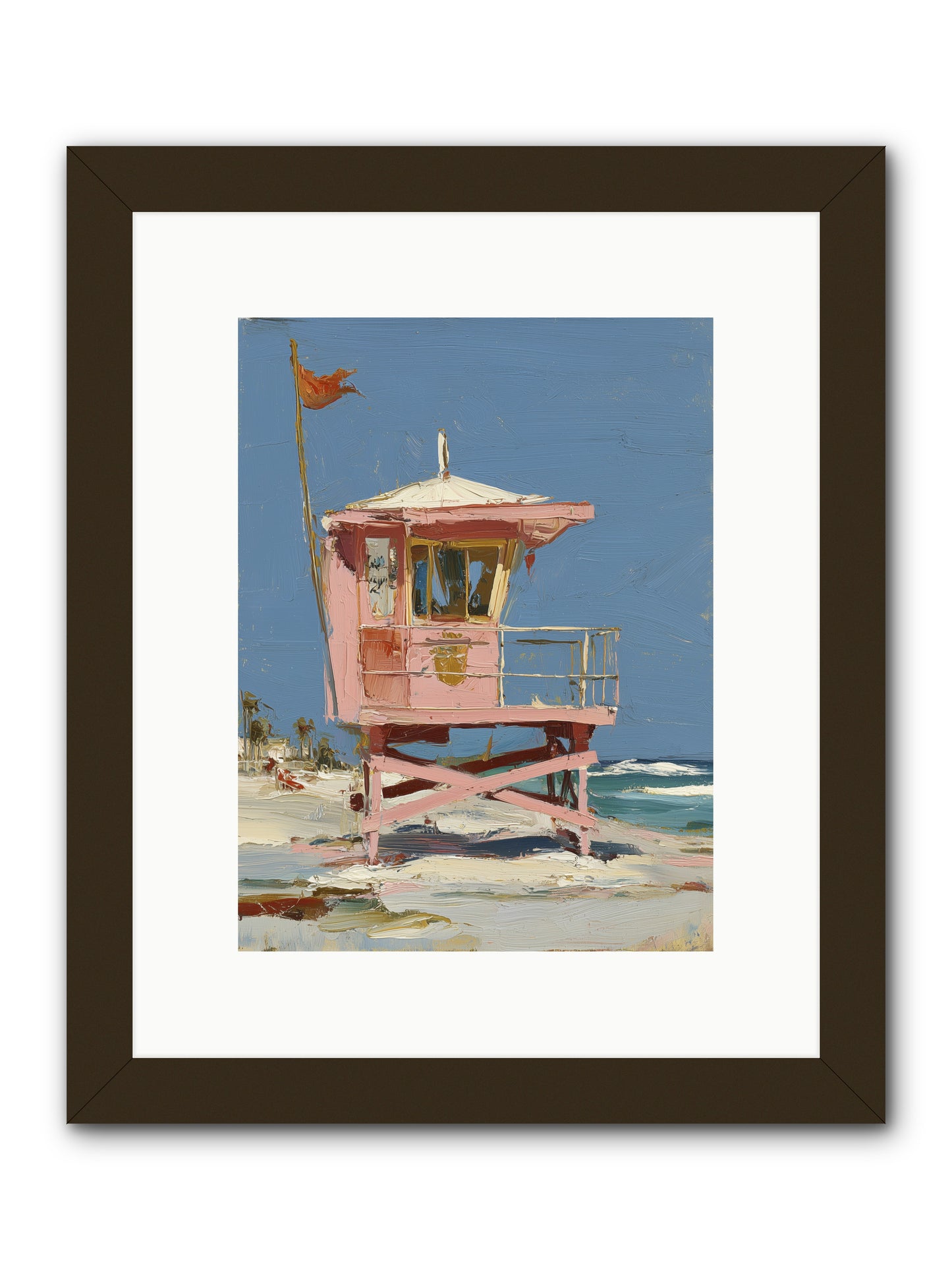 Maritime Memories -- Framed Print - Black 9x12