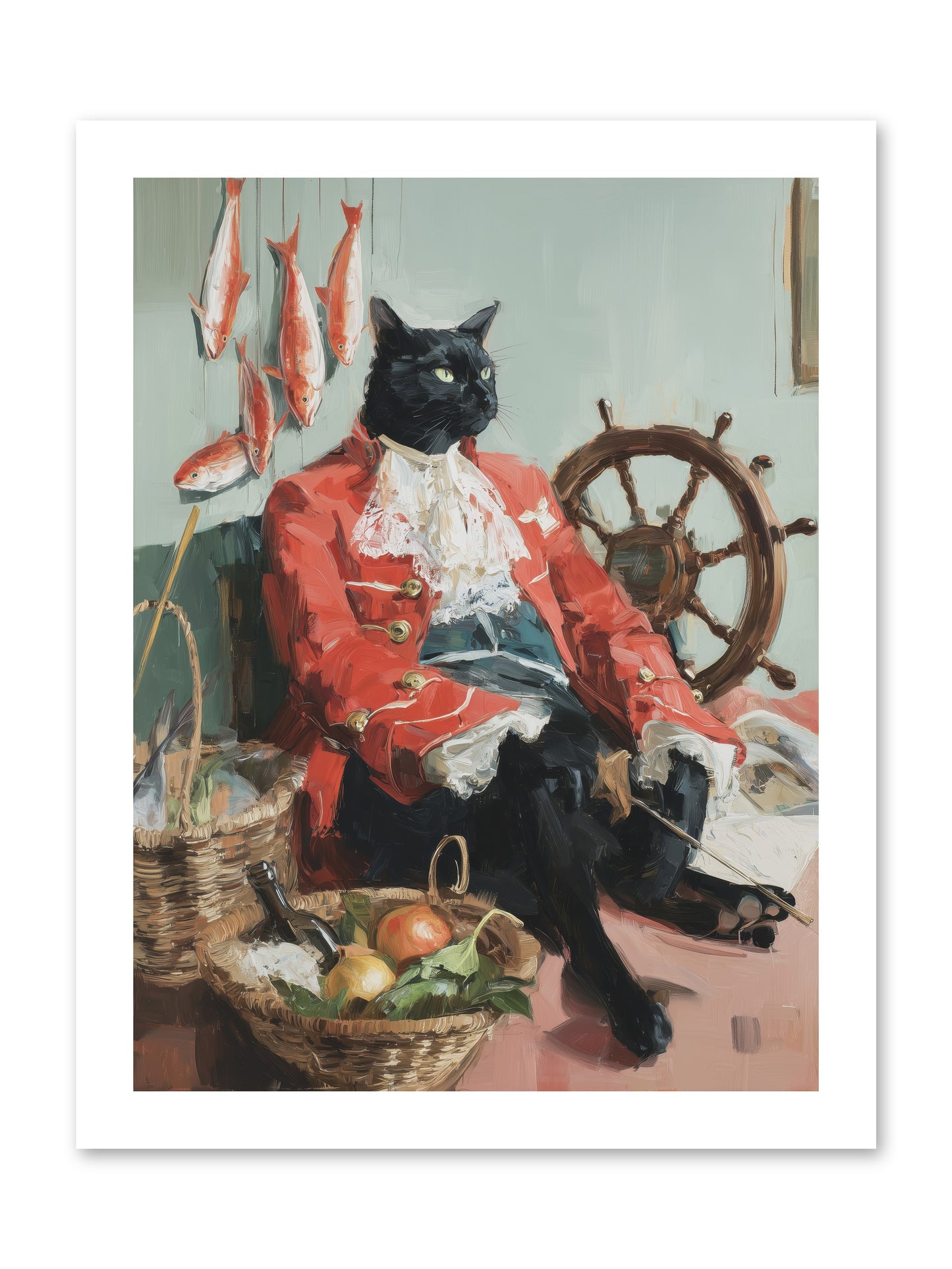 Maritime Monarchy -- Paper Print 12x16