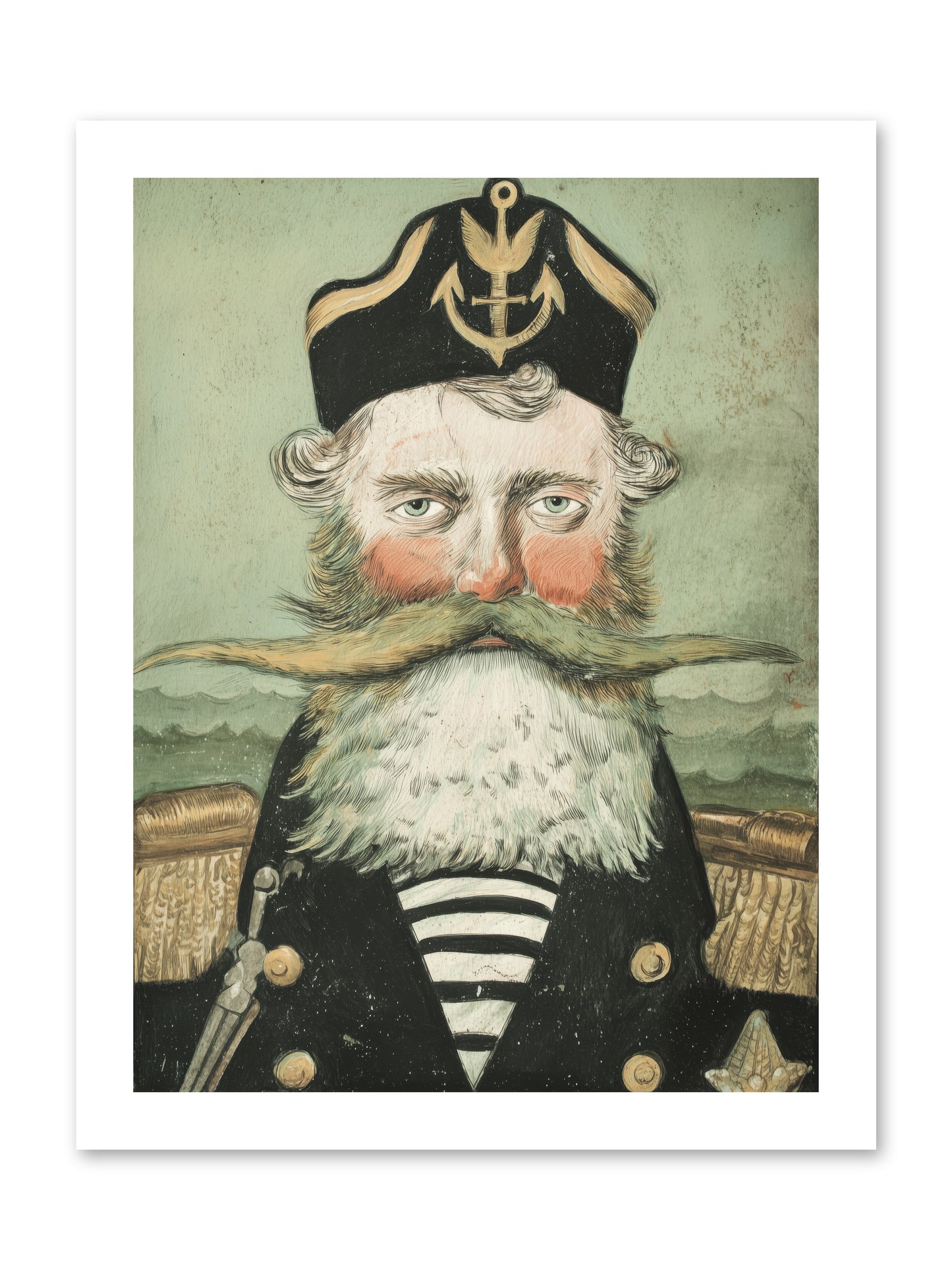 Maritime Soul -- Paper Print 12x16