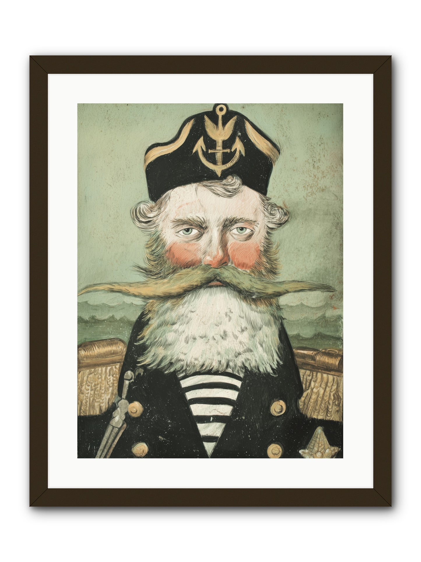 Maritime Soul -- Framed Print - Black 18x24