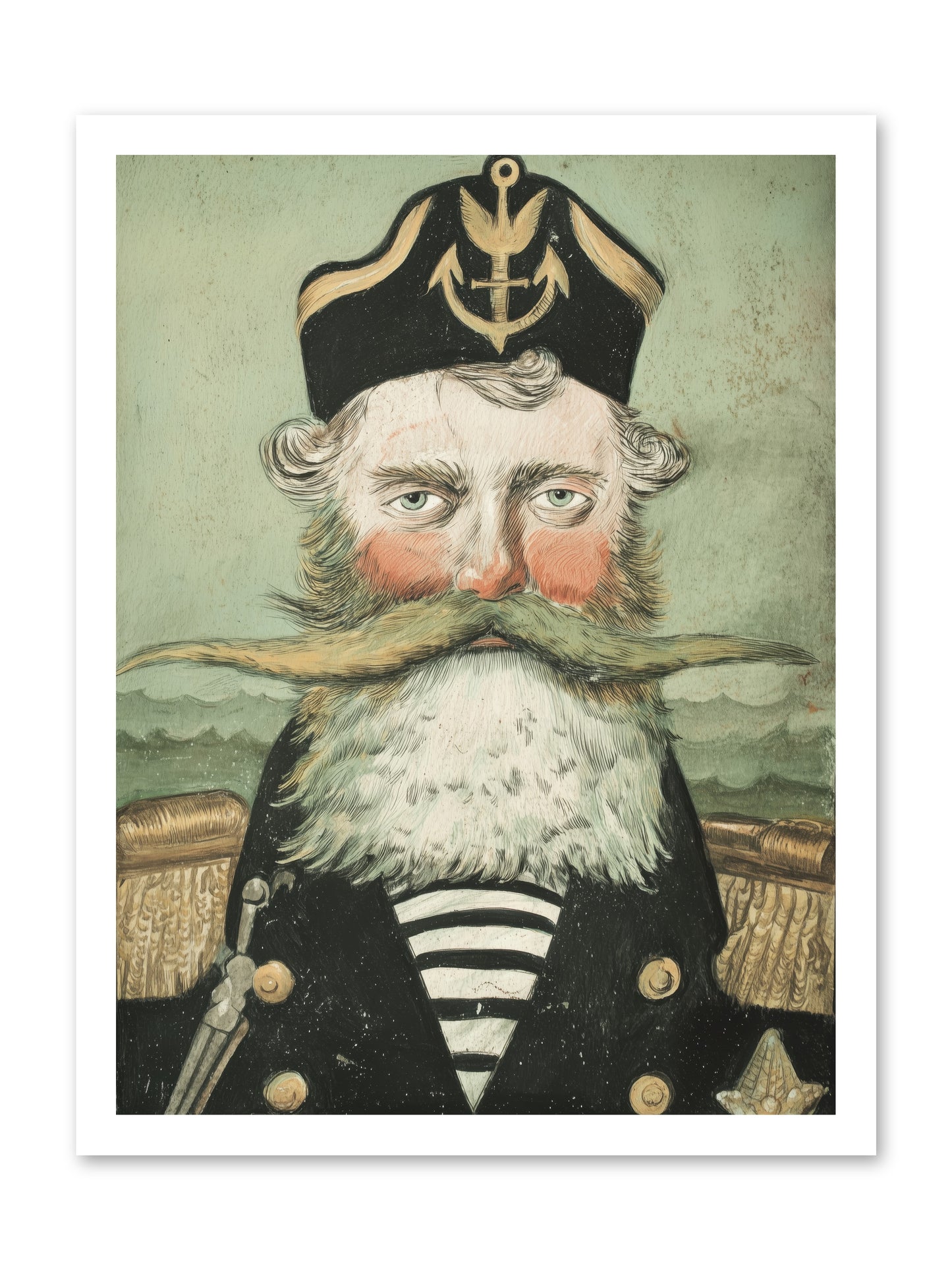 Maritime Soul -- Loose Canvas Print 18x24