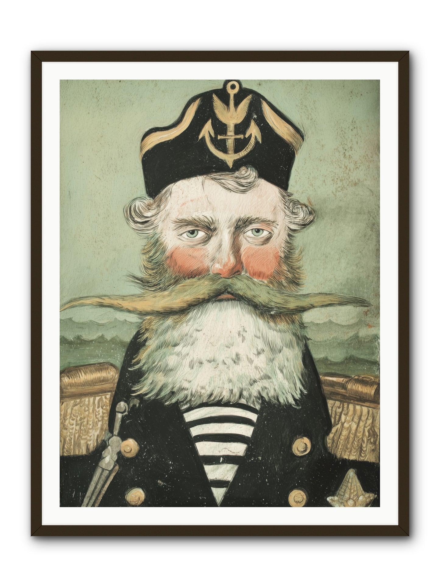 Maritime Soul -- Framed Print - Black 36x48