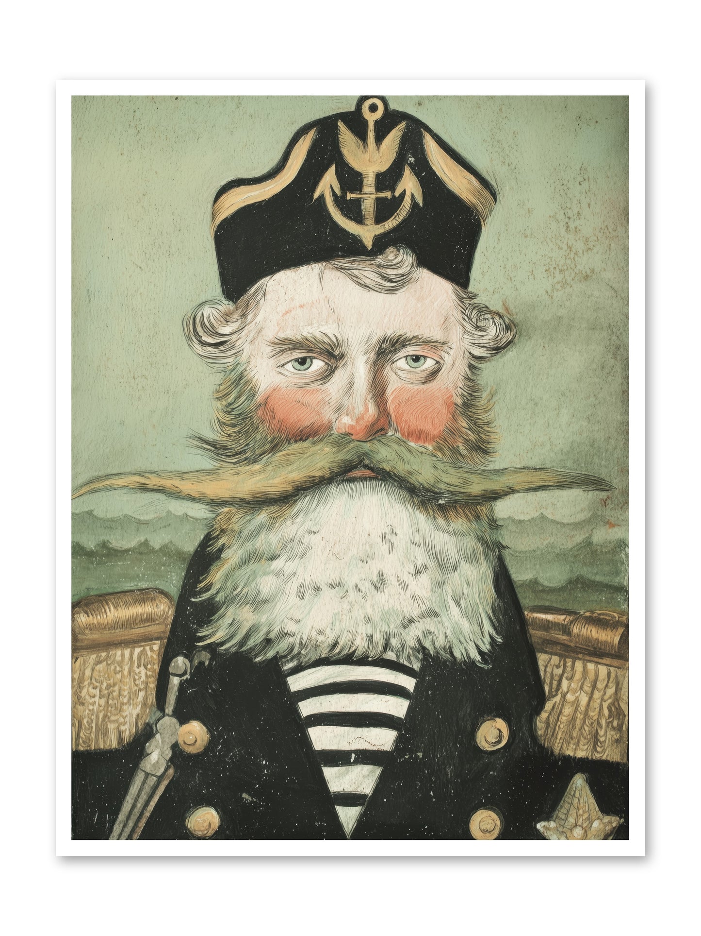 Maritime Soul -- Loose Canvas Print 36x48