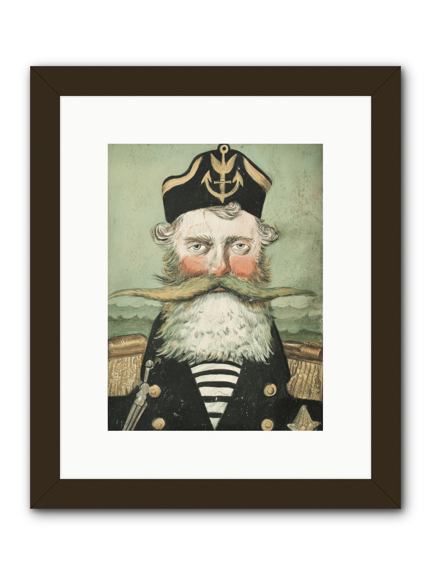 Maritime Soul -- Framed Print - Black 9x12
