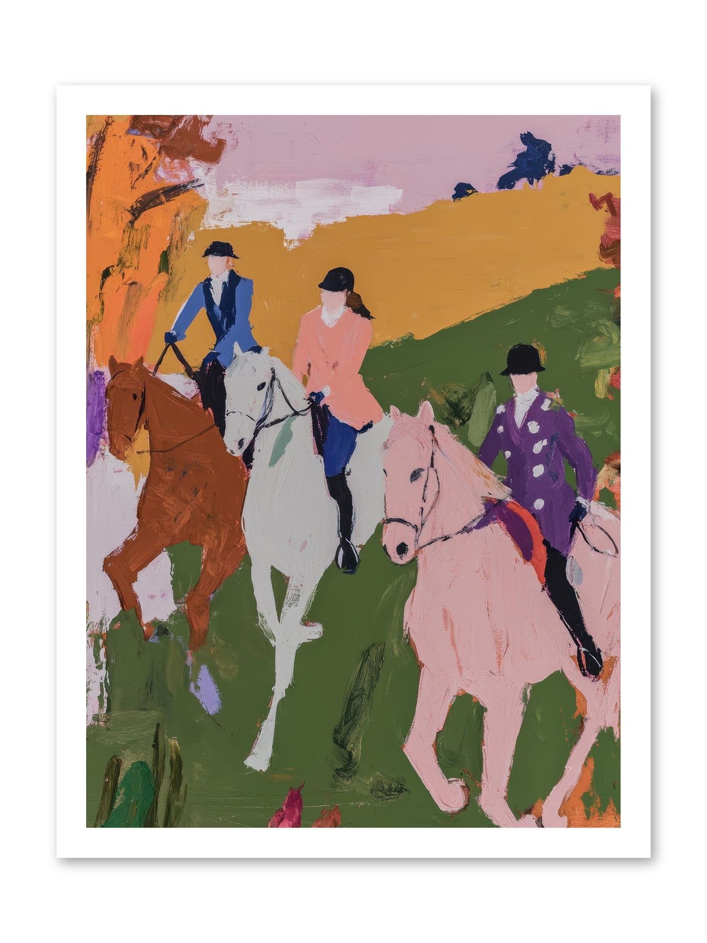 Marmalade Morning No.1 -- Loose Canvas Print 18x24