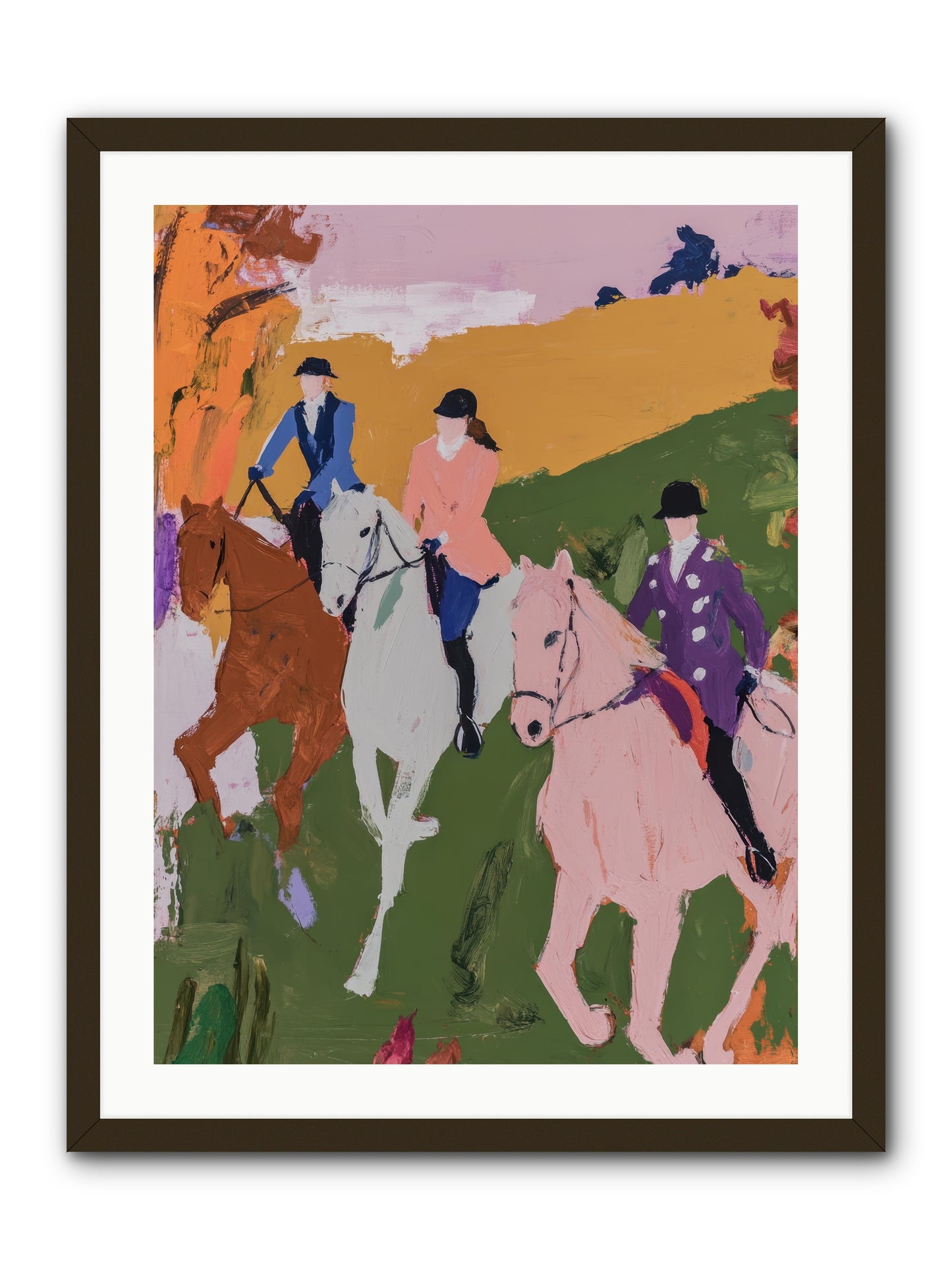 Marmalade Morning No.1 -- Framed Print - Black 24x32