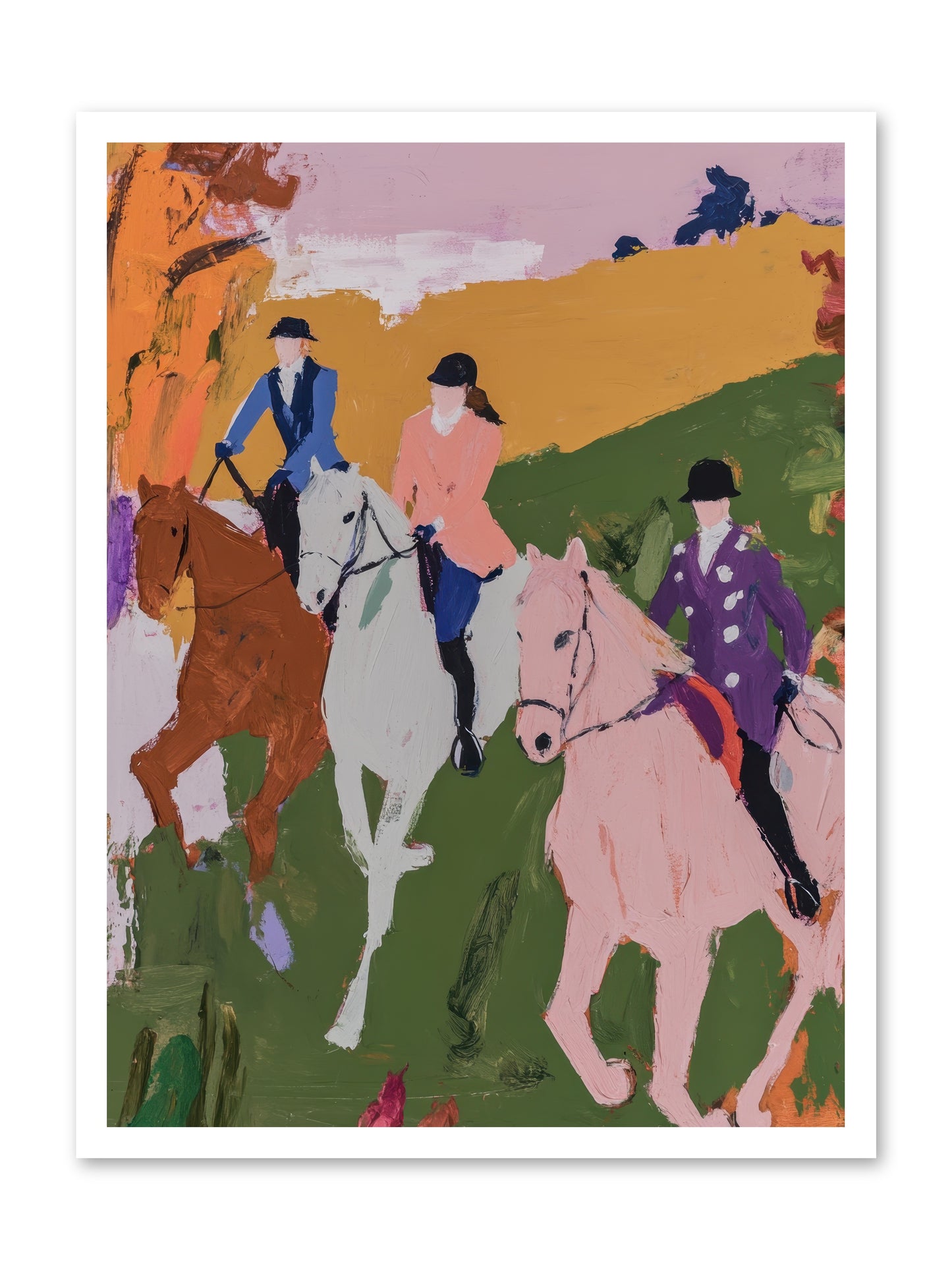 Marmalade Morning No.1 -- Loose Canvas Print 24x32