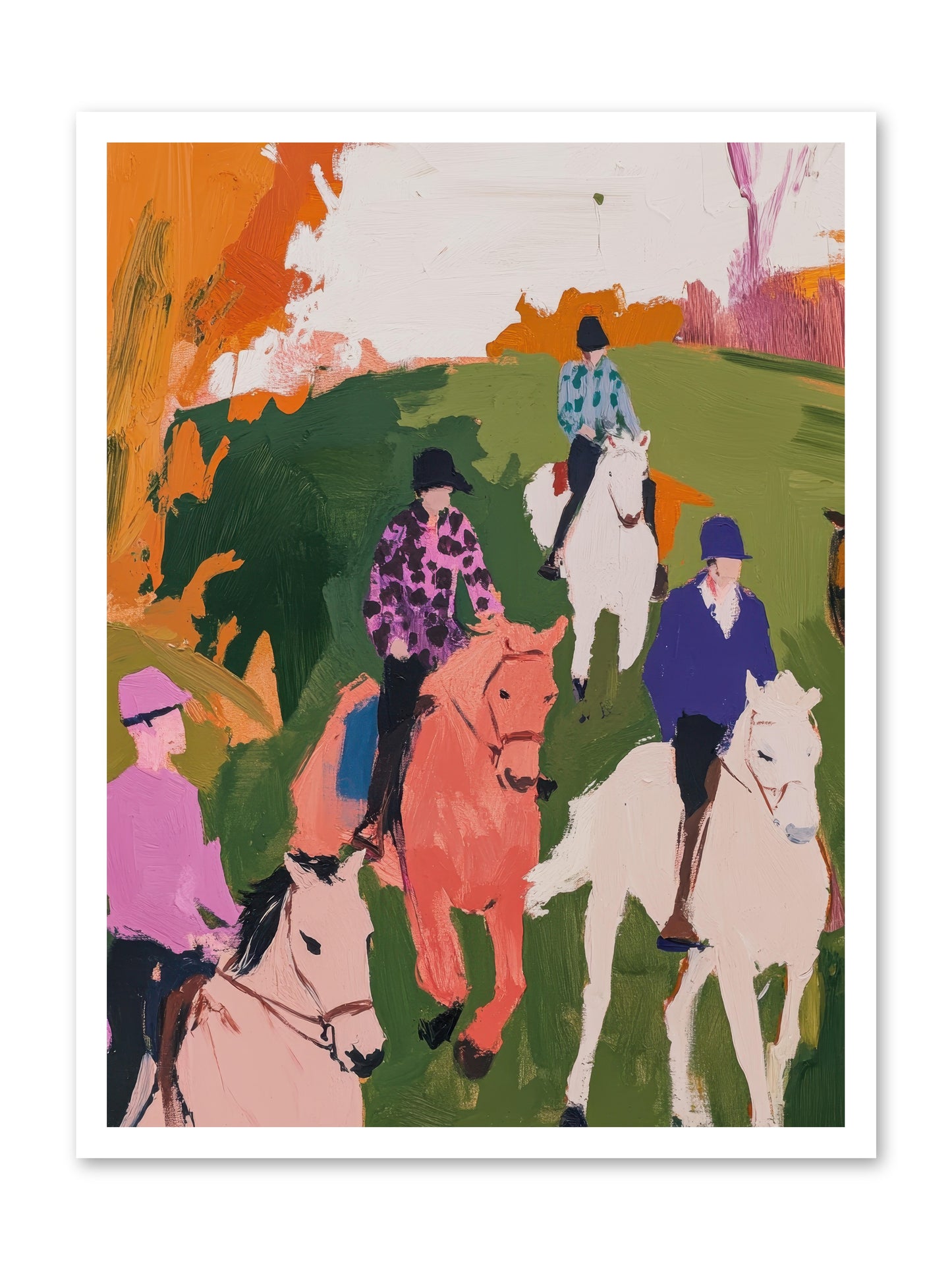 Marmalade Morning No.2 -- Loose Canvas Print 24x32