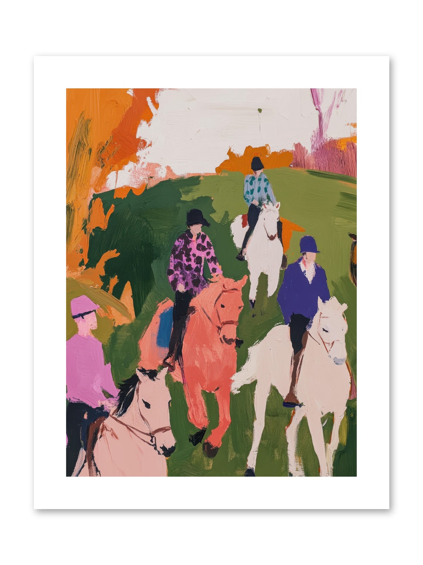 Marmalade Morning No.2 -- Loose Canvas Print 9x12