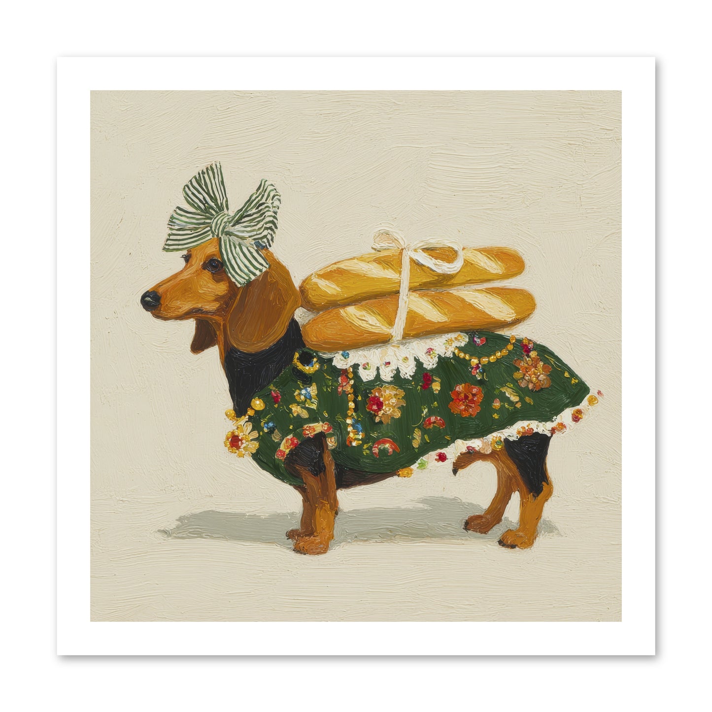 Marquis of Morning Loaves -- Loose Canvas Print 16x16