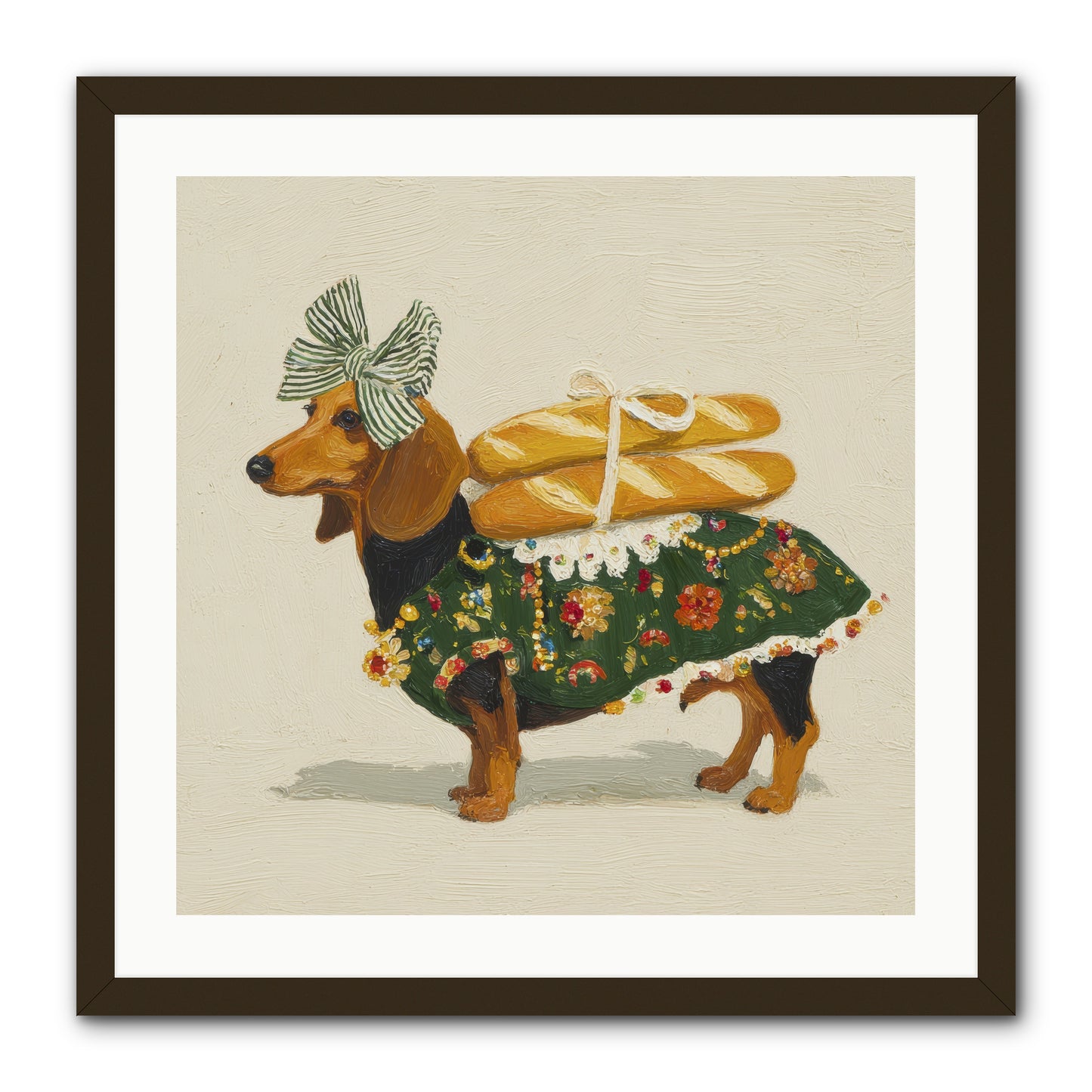 Marquis of Morning Loaves -- Framed Print - Black 24x24