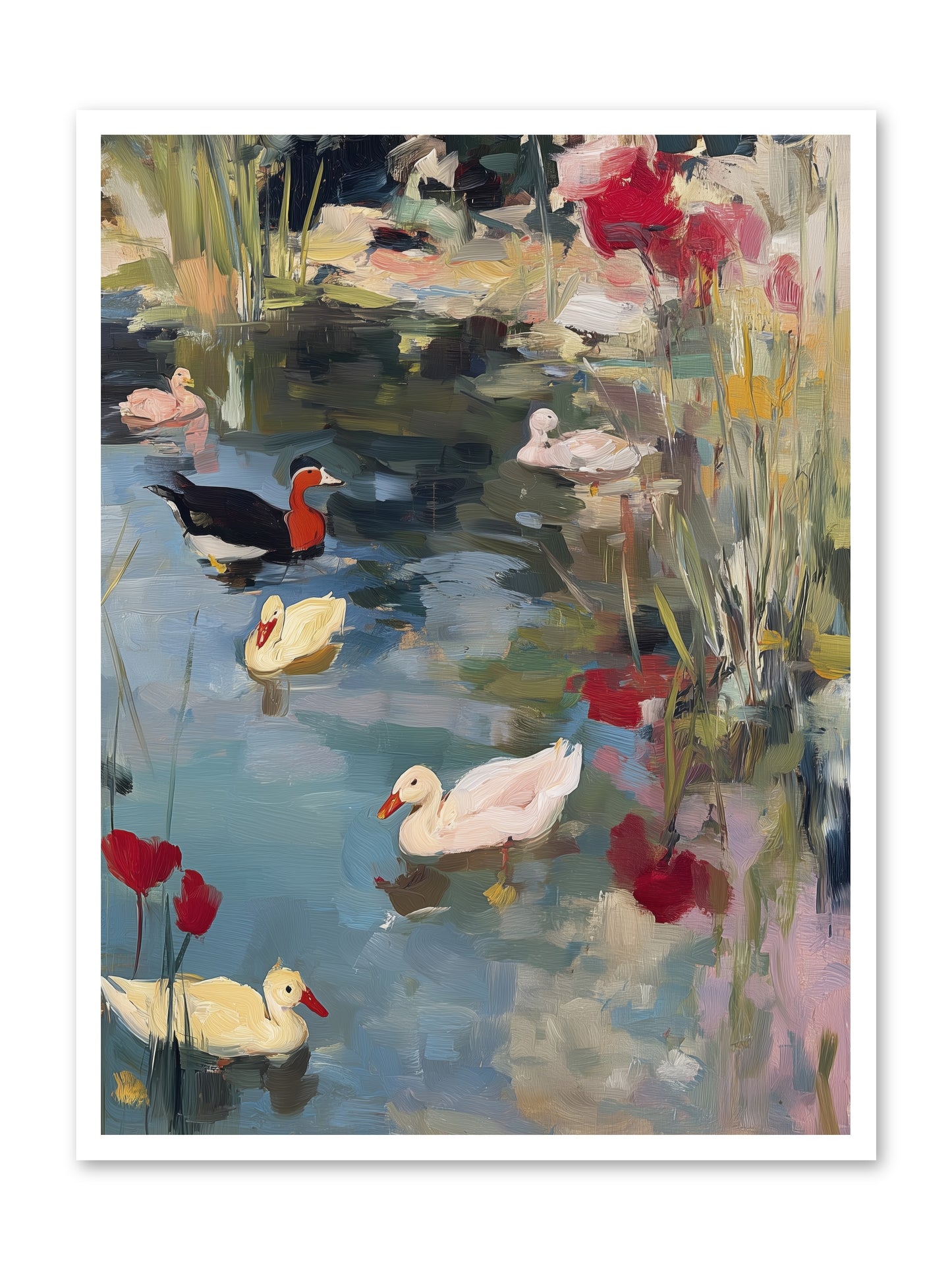 Marsh Dwellers -- Paper Print 30x40