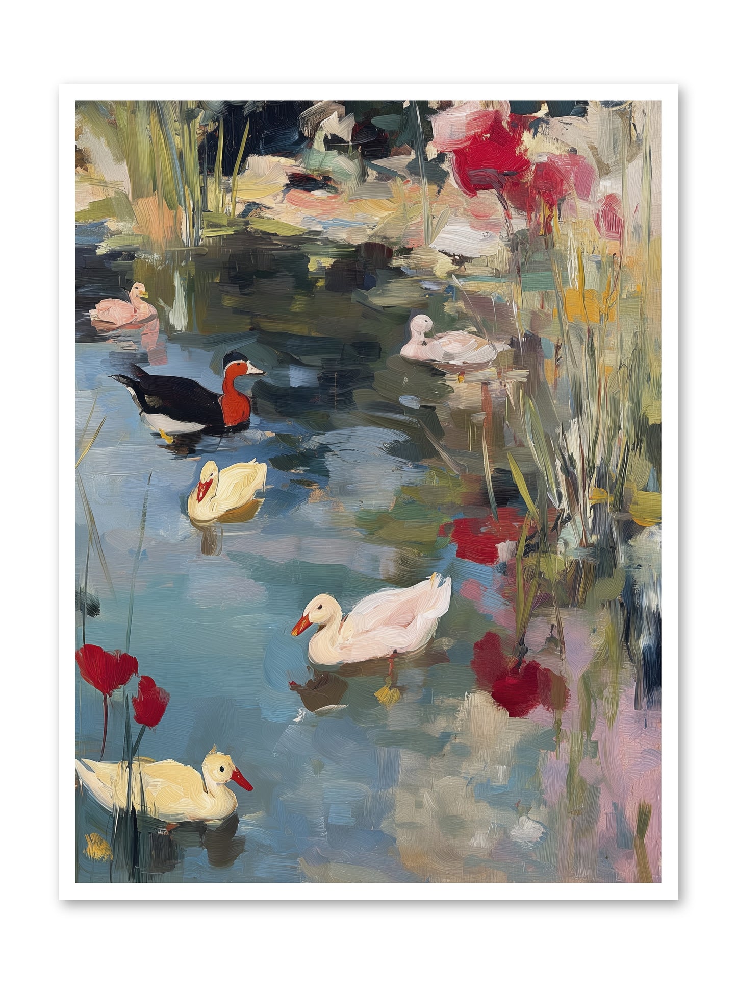 Marsh Dwellers -- Loose Canvas Print 36x48