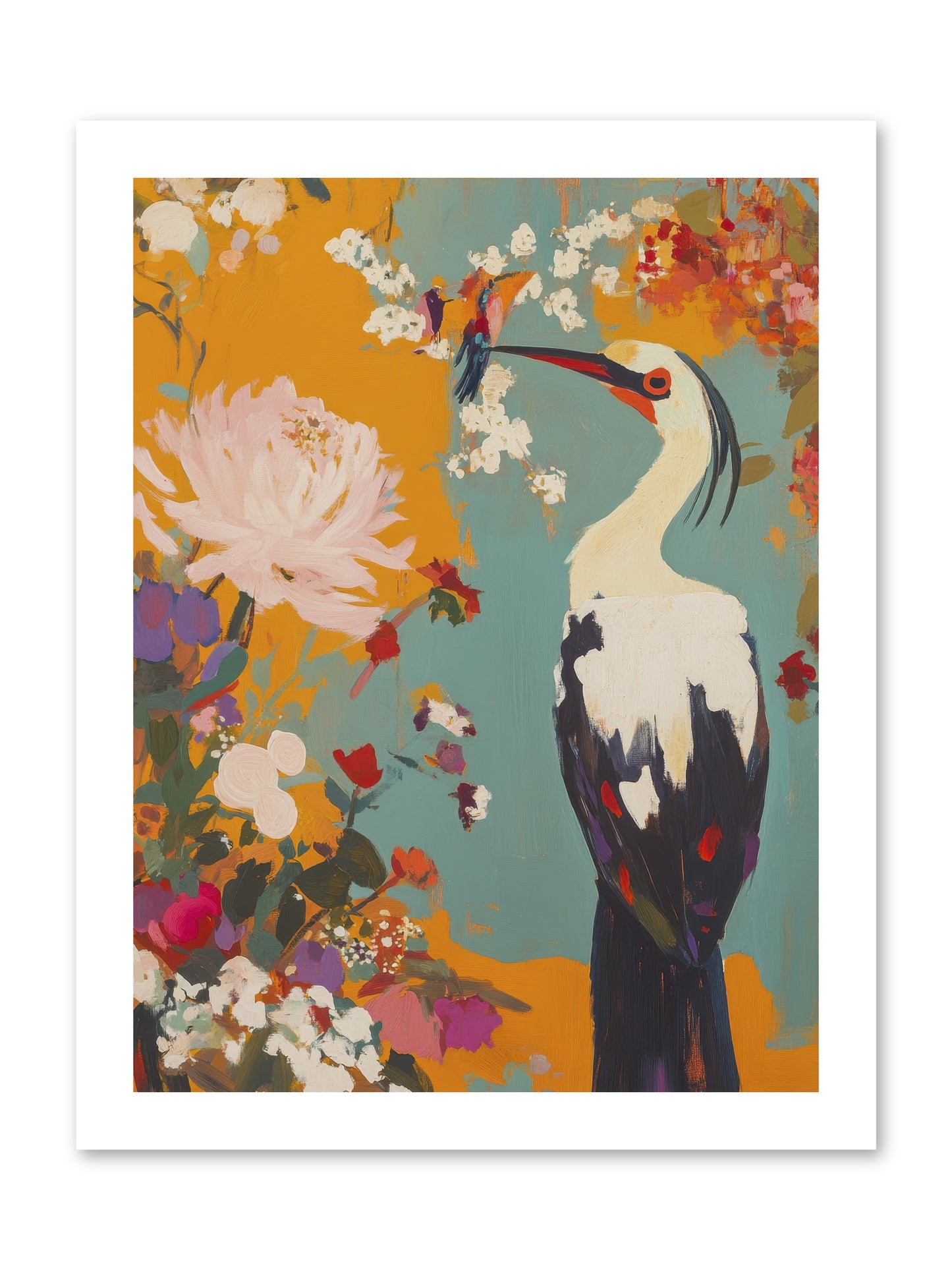 Marsh Maiden's Garden -- Loose Canvas Print 12x16