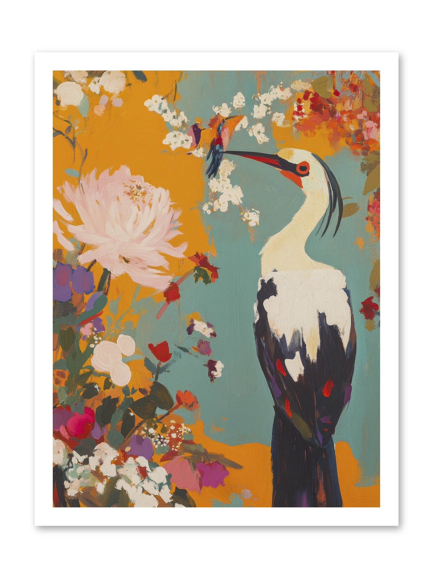 Marsh Maiden's Garden -- Paper Print 18x24