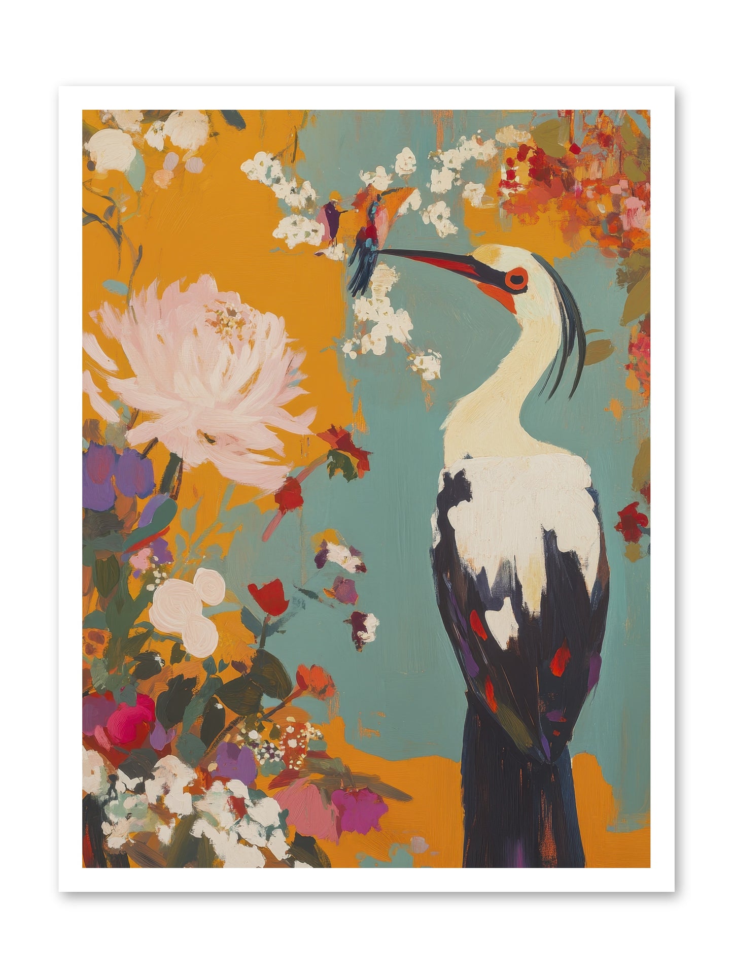 Marsh Maiden's Garden -- Loose Canvas Print 24x32