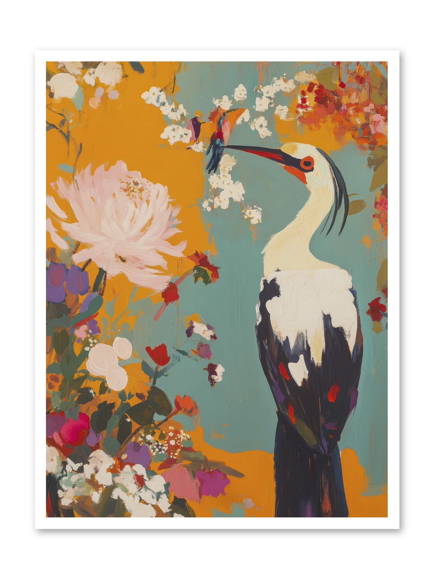 Marsh Maiden's Garden -- Loose Canvas Print 30x40
