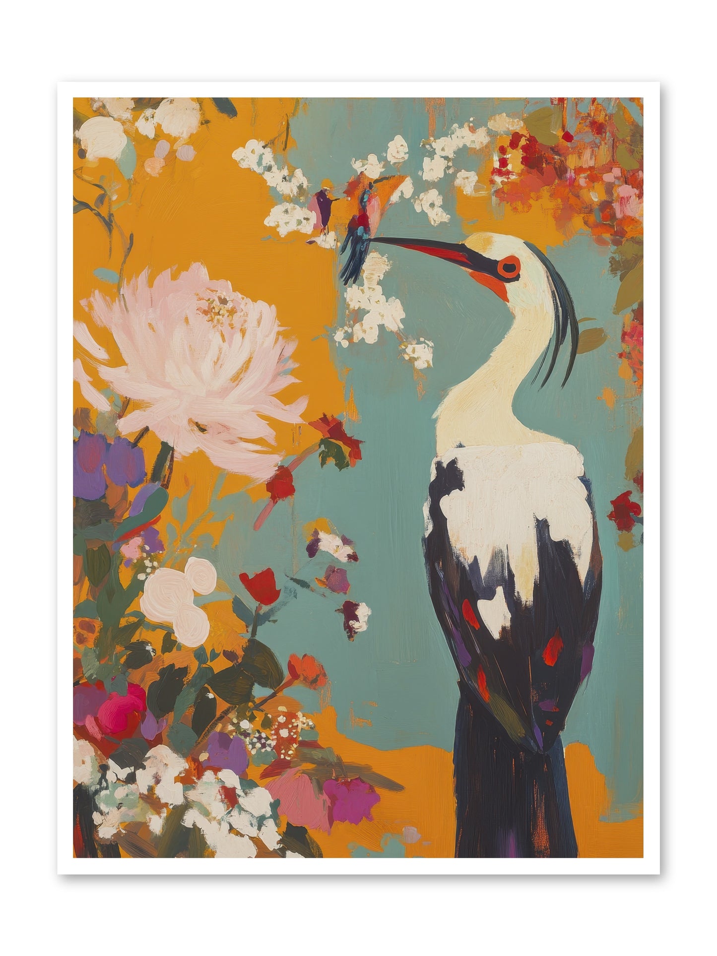 Marsh Maiden's Garden -- Loose Canvas Print 36x48