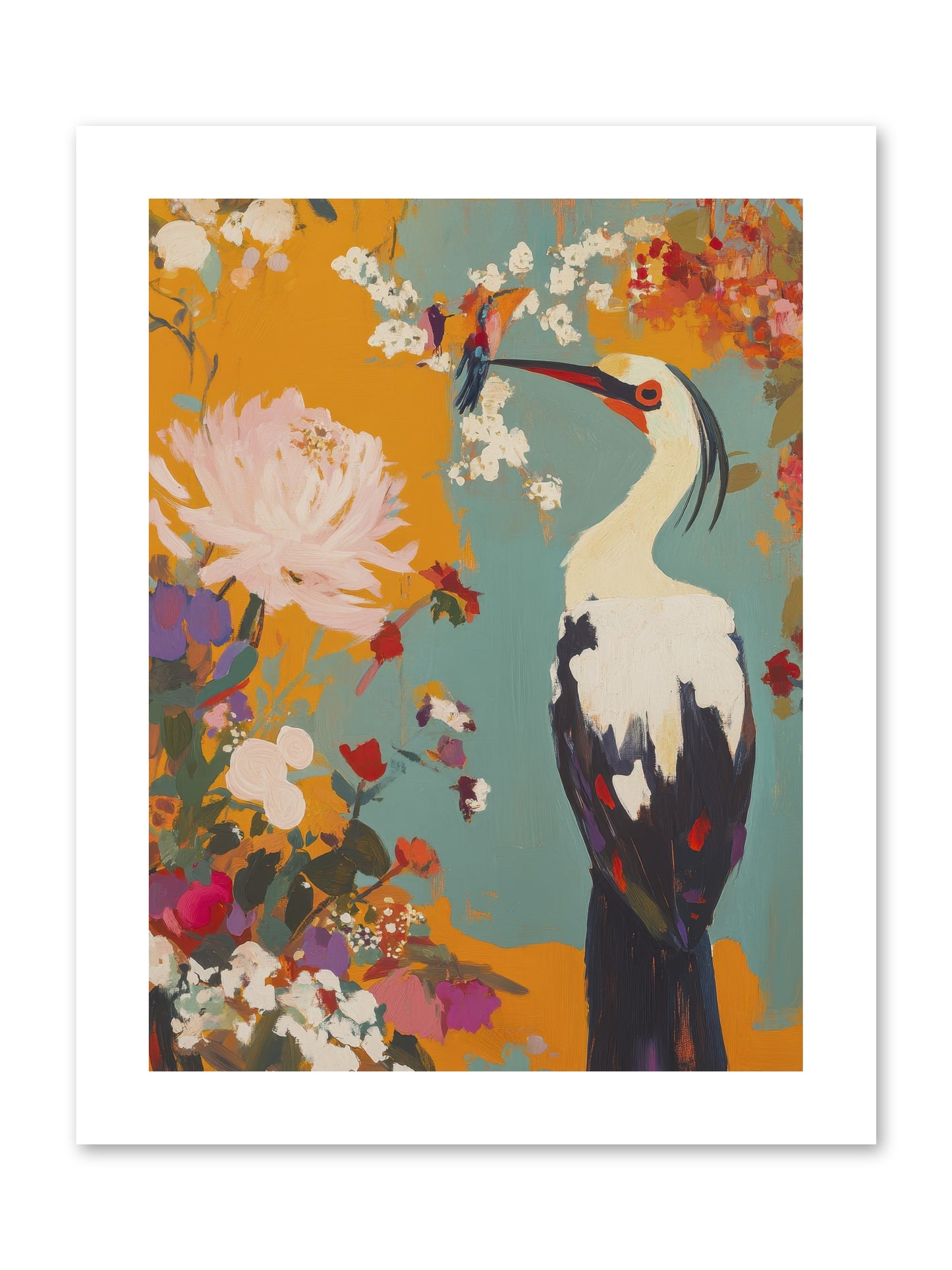 Marsh Maiden's Garden -- Paper Print 9x12