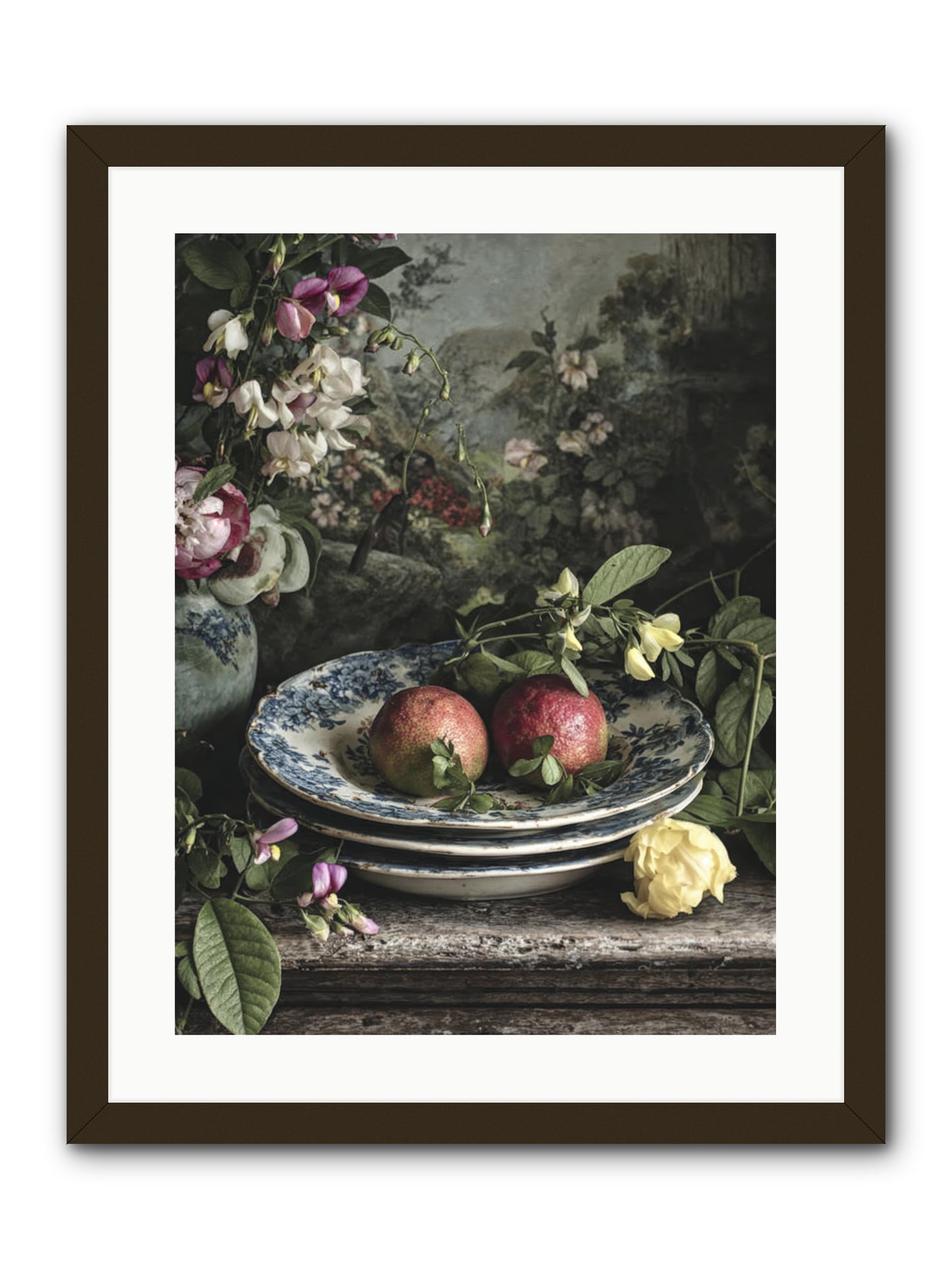 Matinique -- Framed Print - Black 18x24
