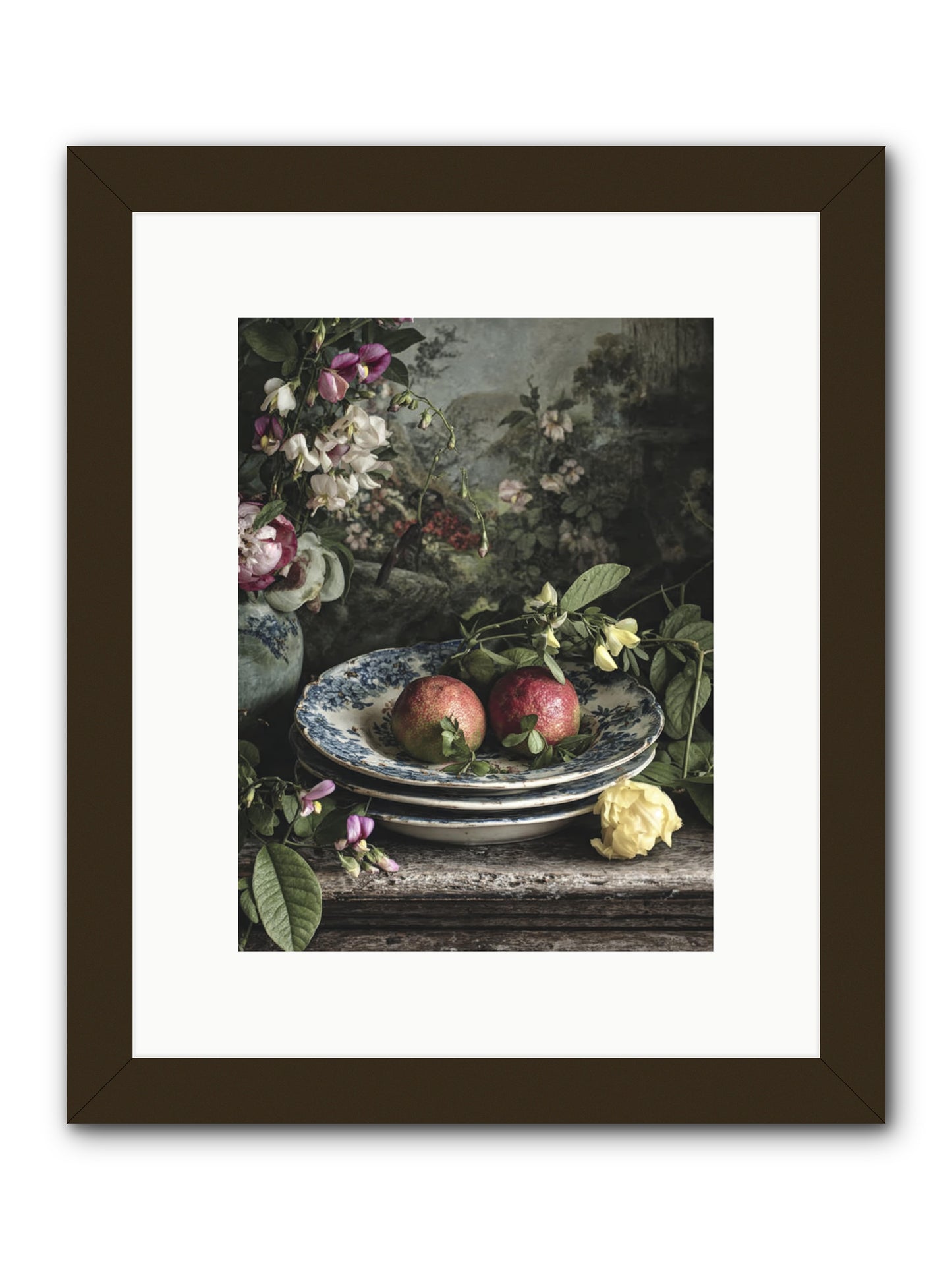 Matinique -- Framed Print - Black 9x12