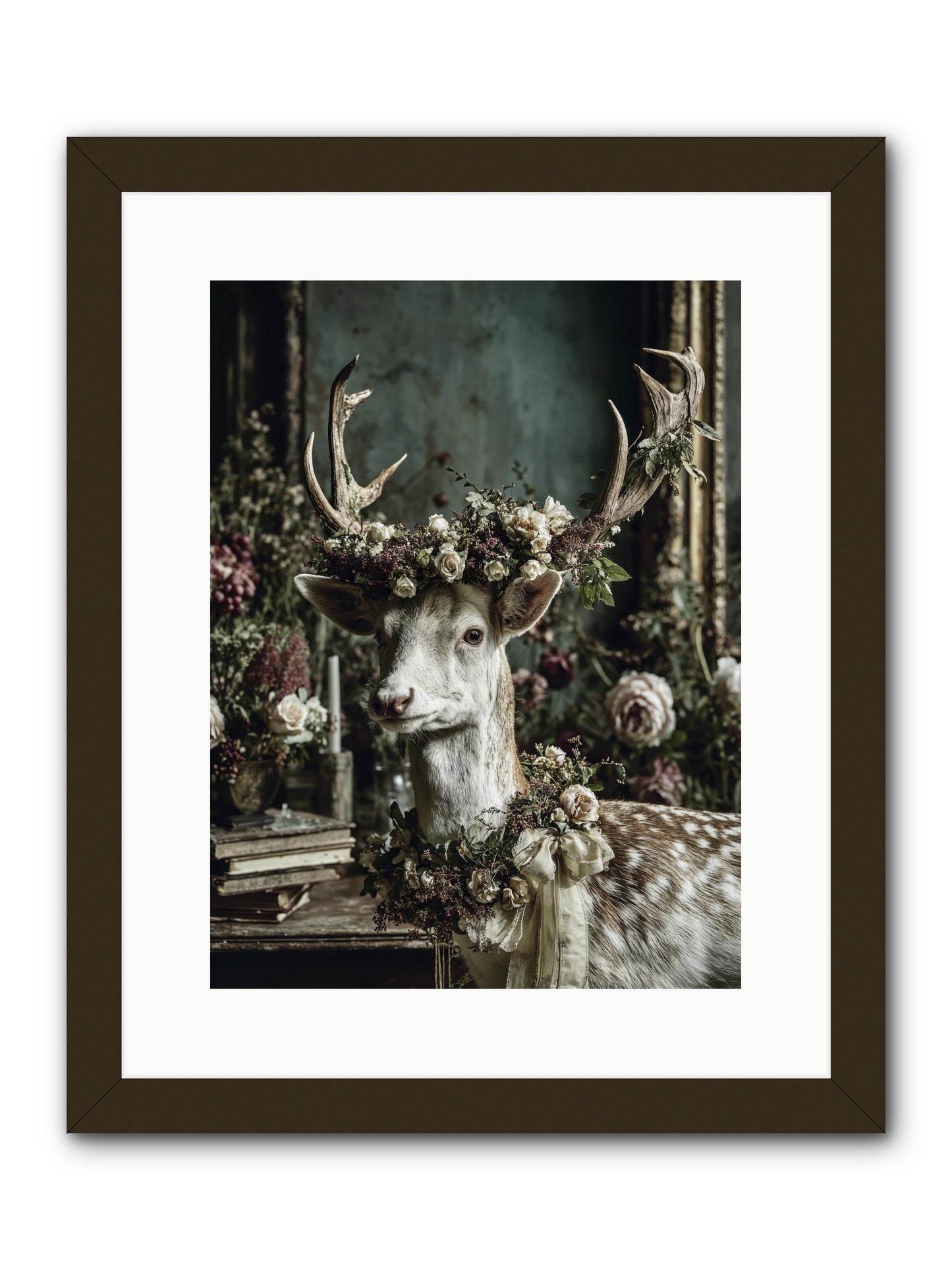 Maxence -- Framed Print - Black 12x16