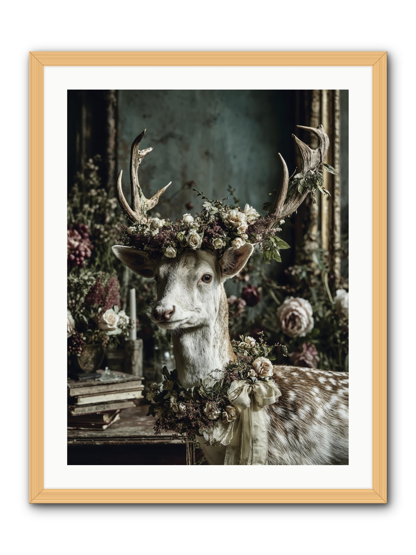 Maxence -- Framed Print - Natural 24x32