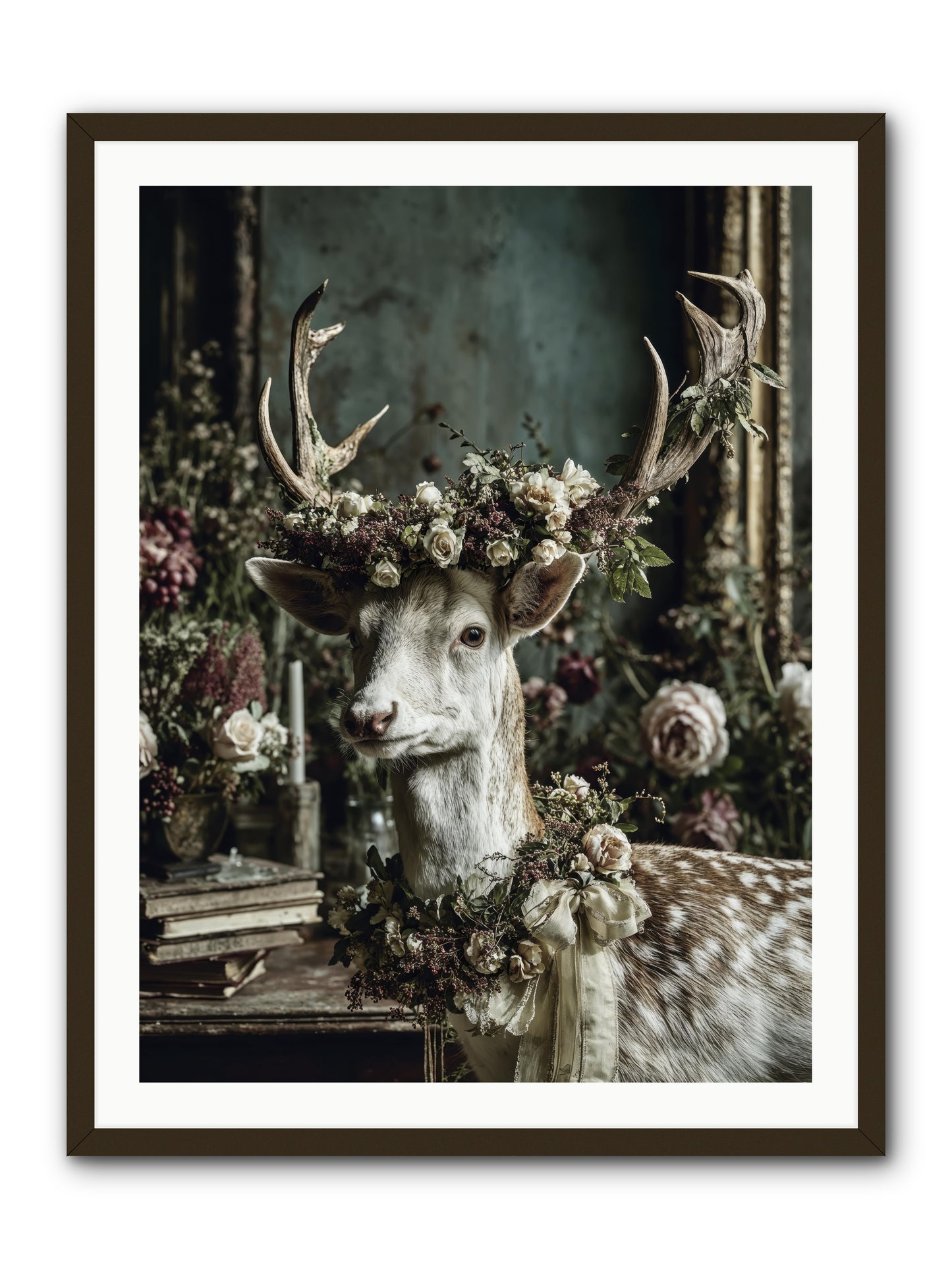 Maxence -- Framed Print - Black 30x40