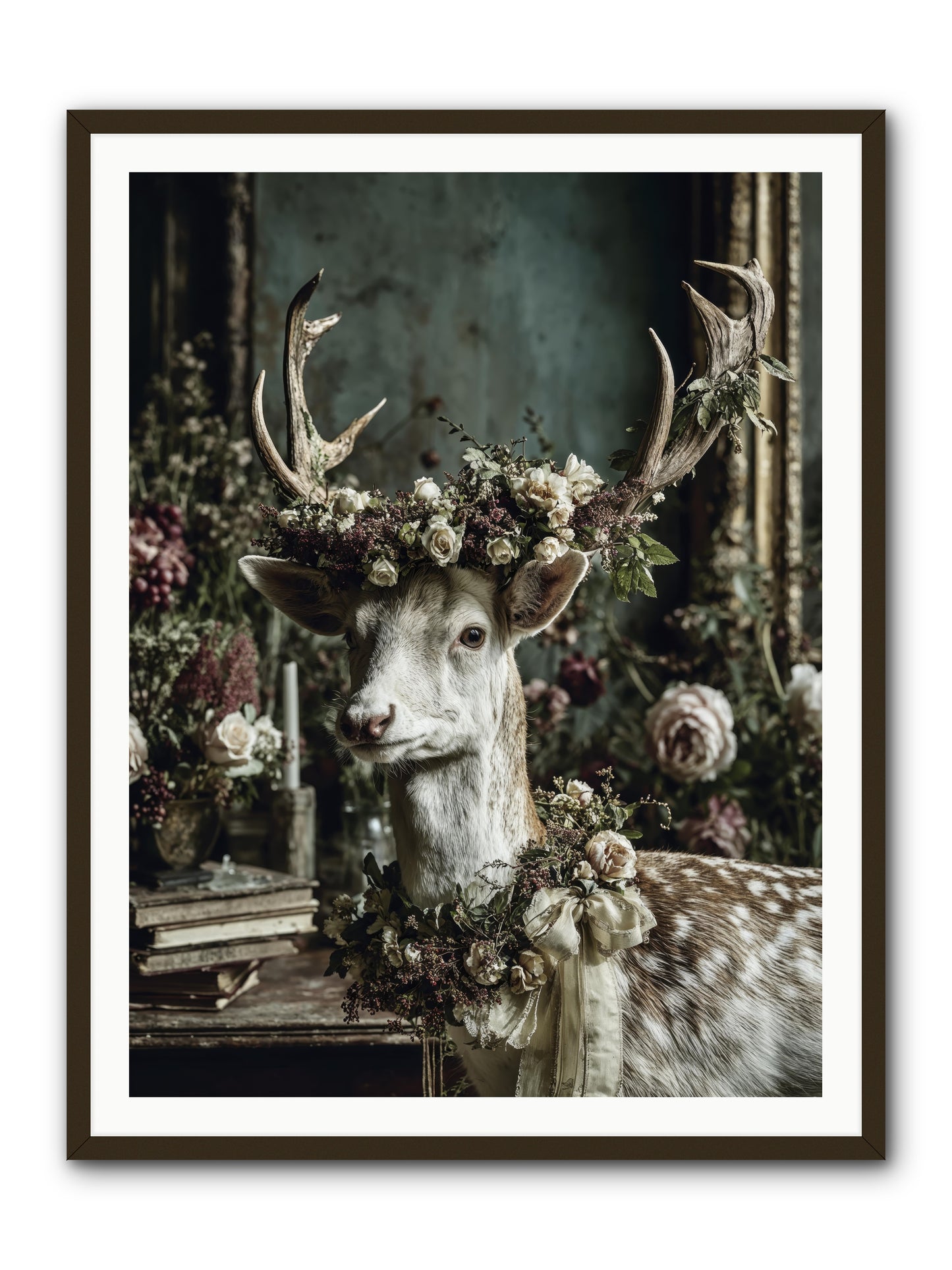 Maxence -- Framed Print - Black 36x48