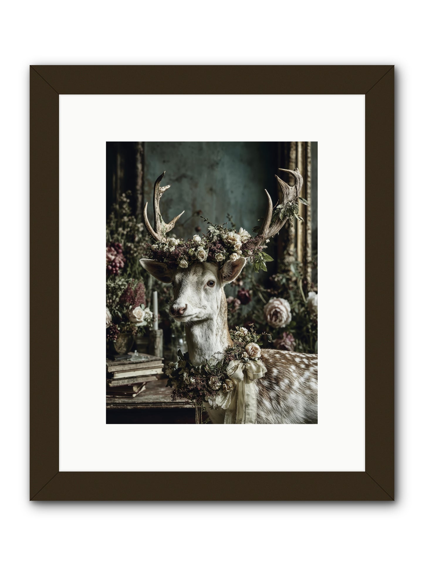 Maxence -- Framed Print - Black 9x12