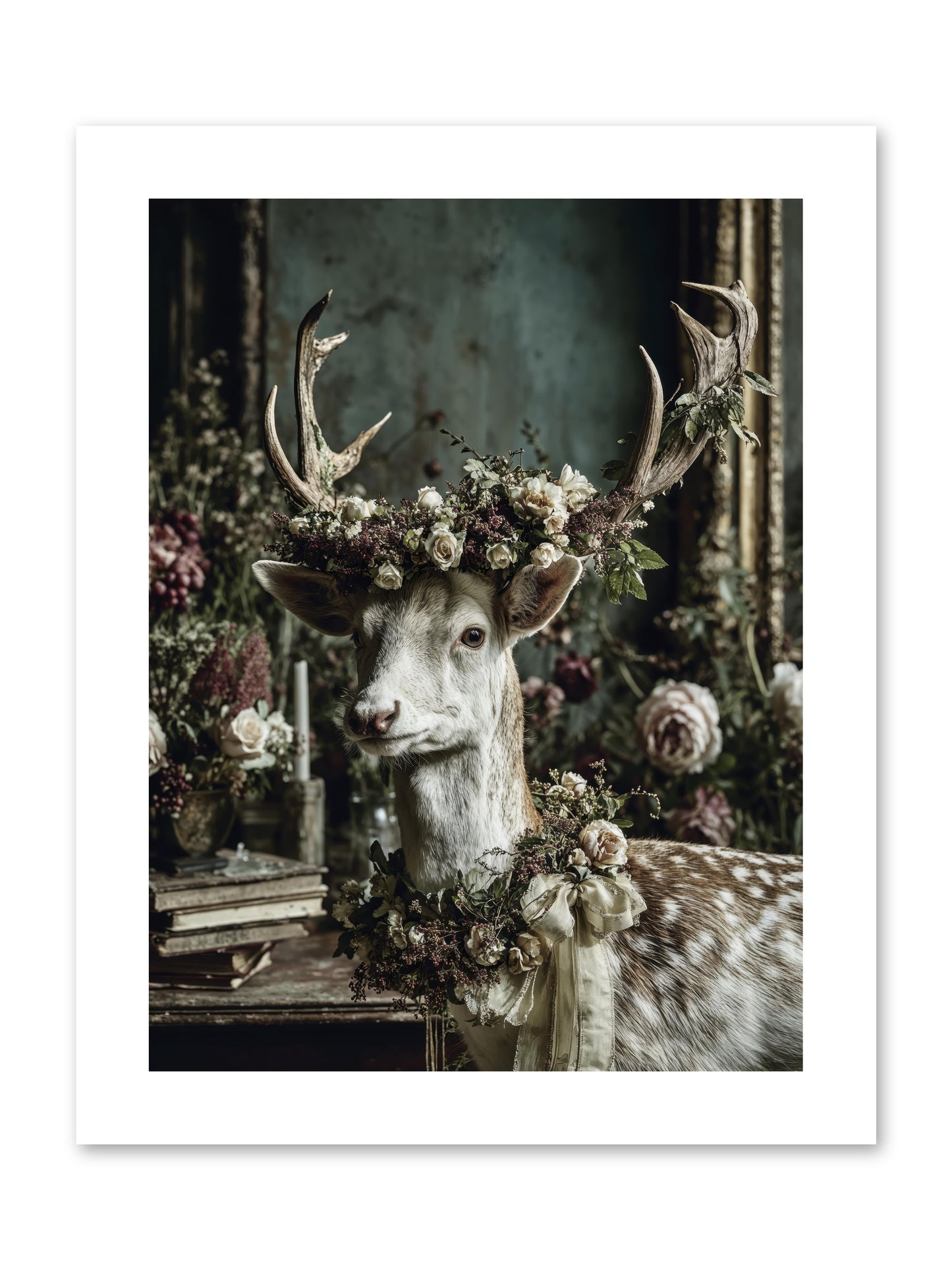 Maxence -- Loose Canvas Print 9x12
