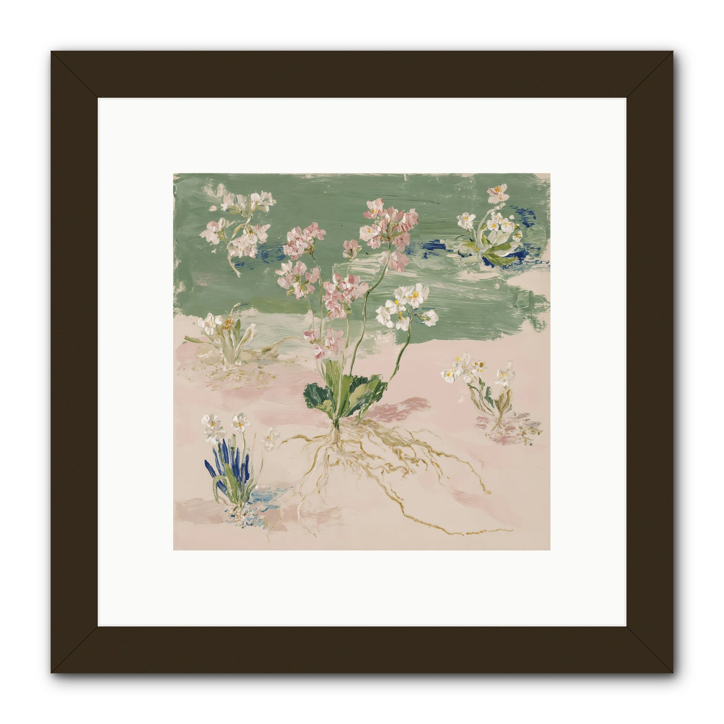 Maybe This Spring -- Framed Print - Black 10x10
