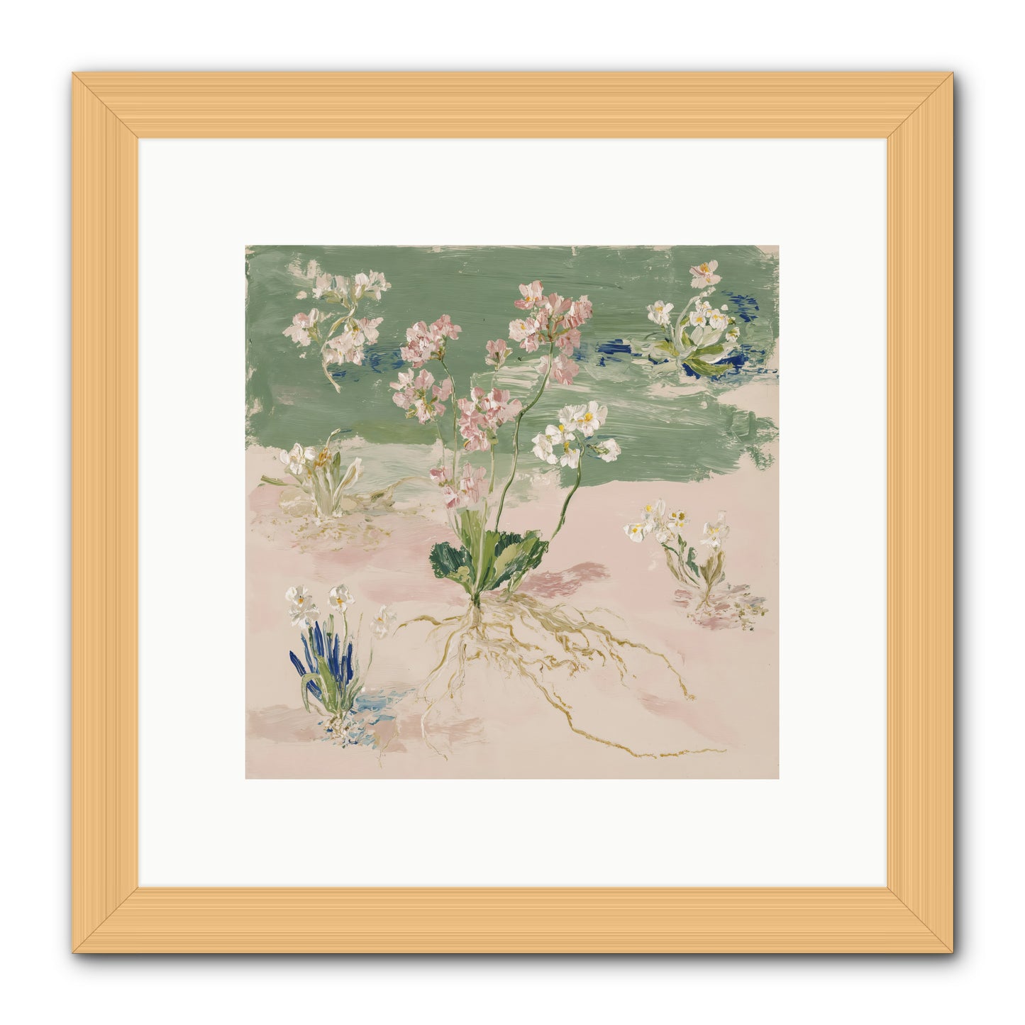 Maybe This Spring -- Framed Print - Natural 10x10