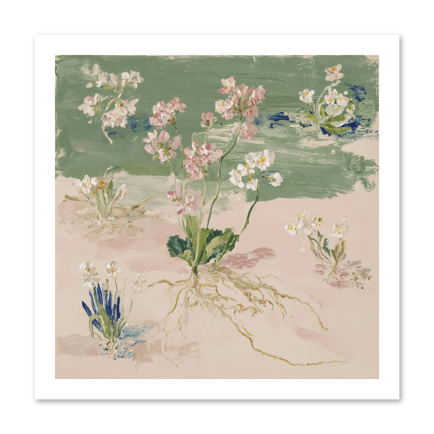Maybe This Spring -- Loose Canvas Print 16x16