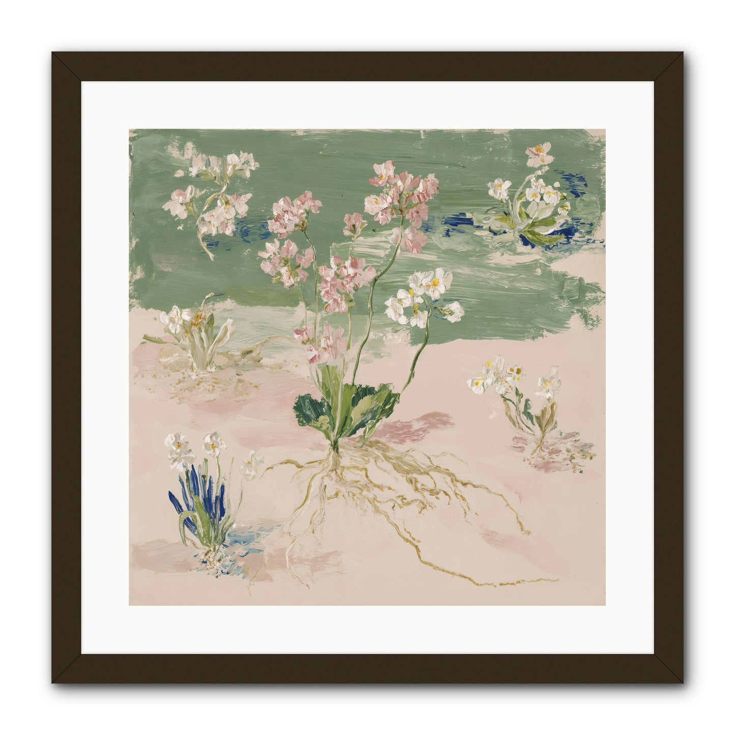 Maybe This Spring -- Framed Print - Black 20x20
