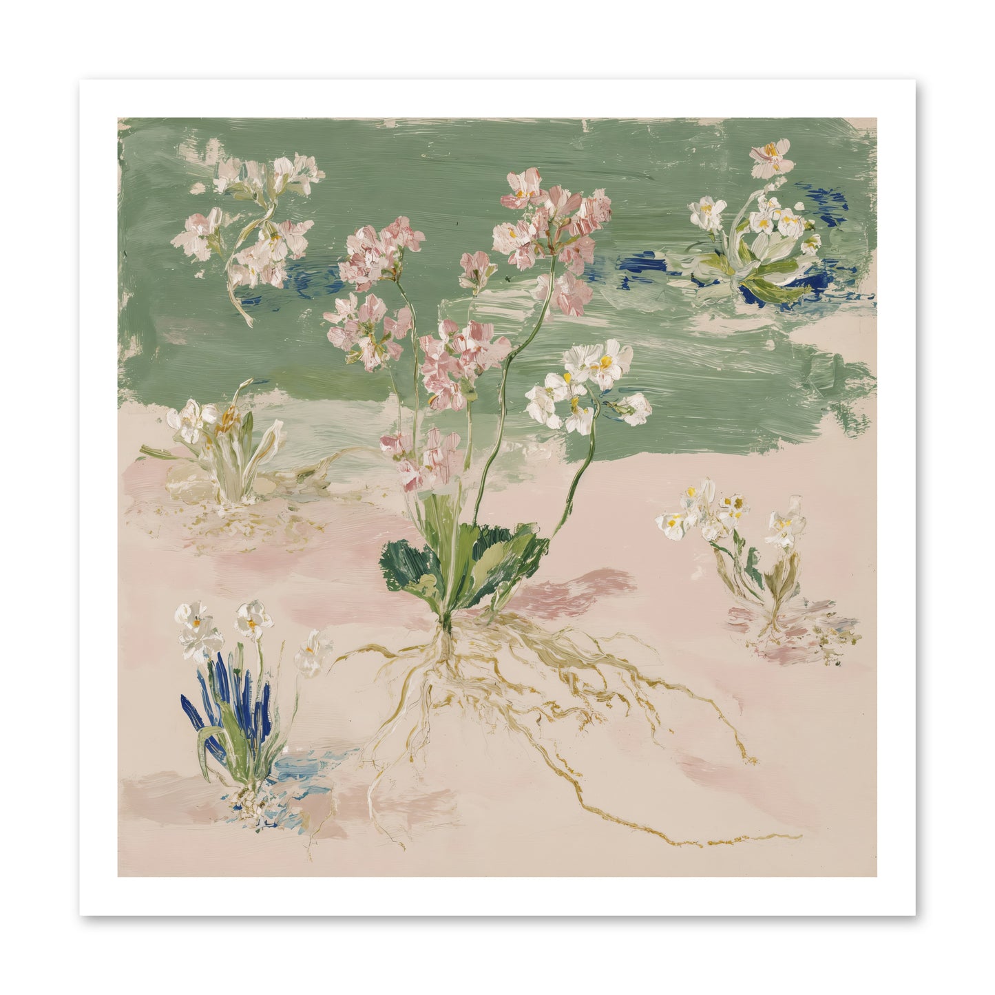 Maybe This Spring -- Loose Canvas Print 20x20