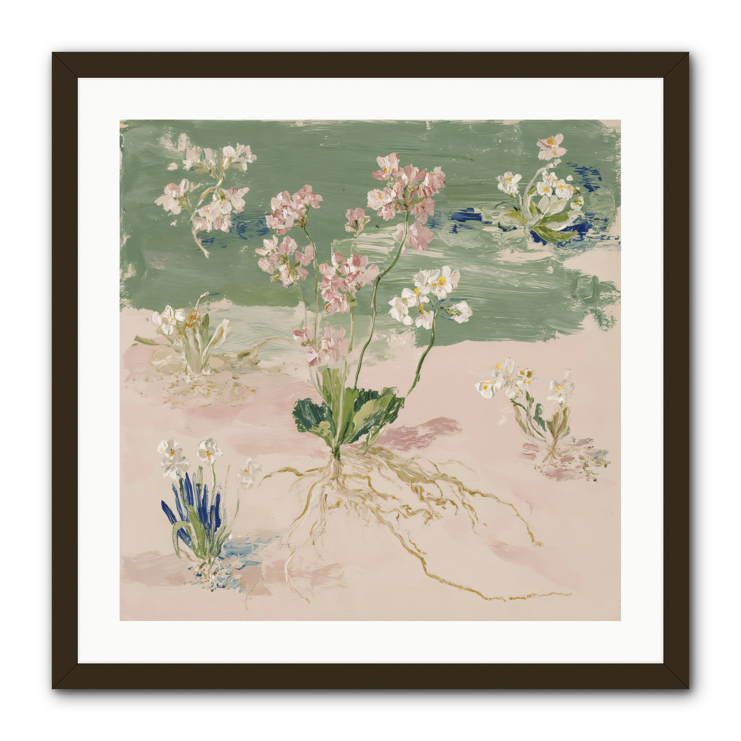 Maybe This Spring -- Framed Print - Black 24x24