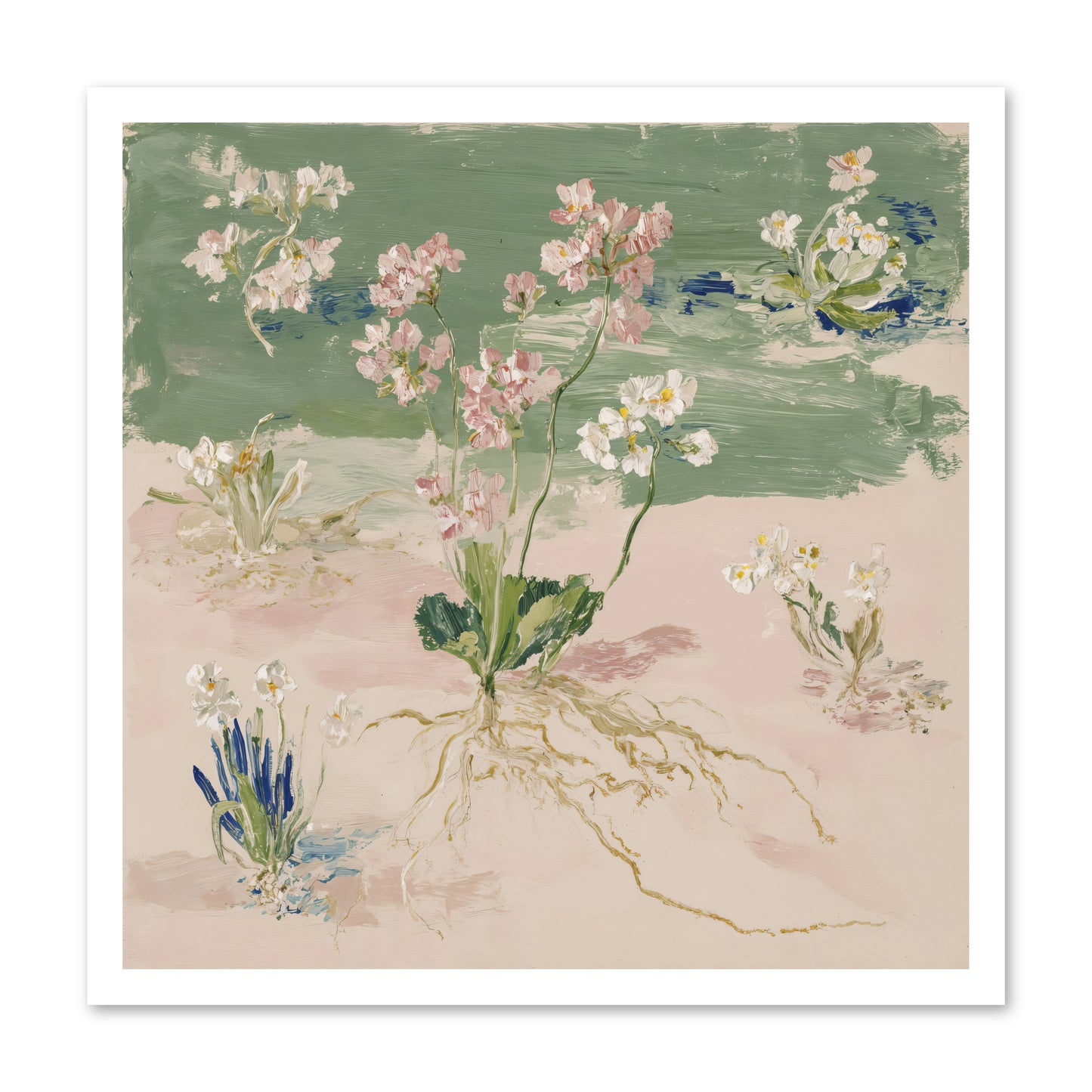 Maybe This Spring -- Paper Print 24x24