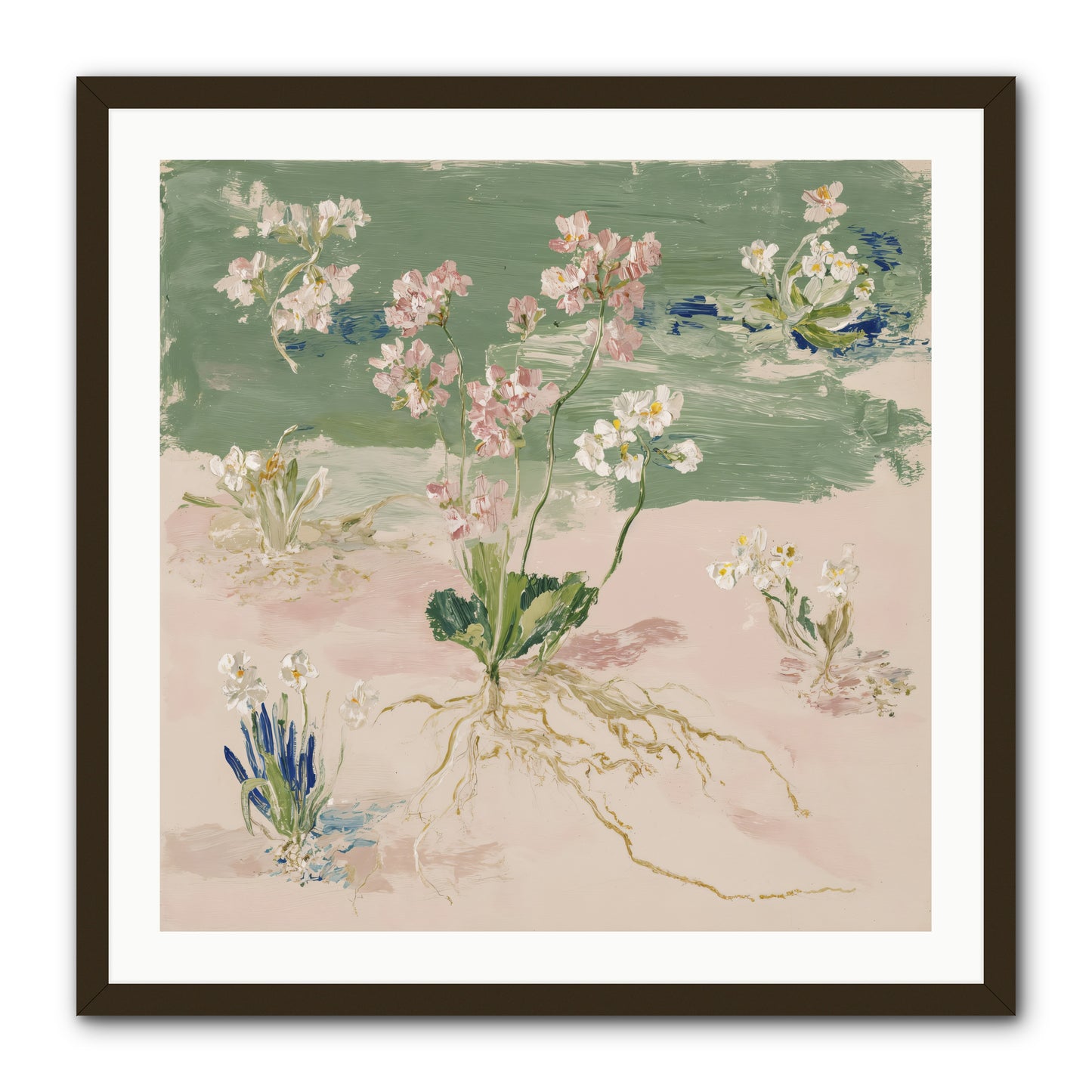 Maybe This Spring -- Framed Print - Black 30x30