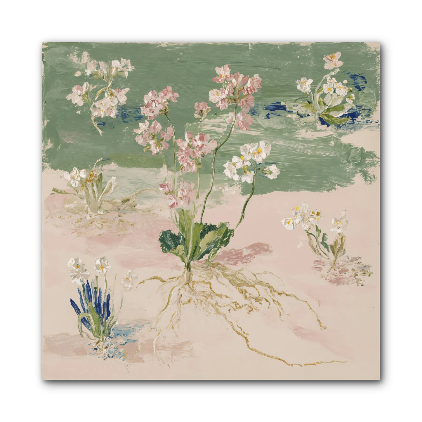 Maybe This Spring -- Wrapped Canvas 10x10
