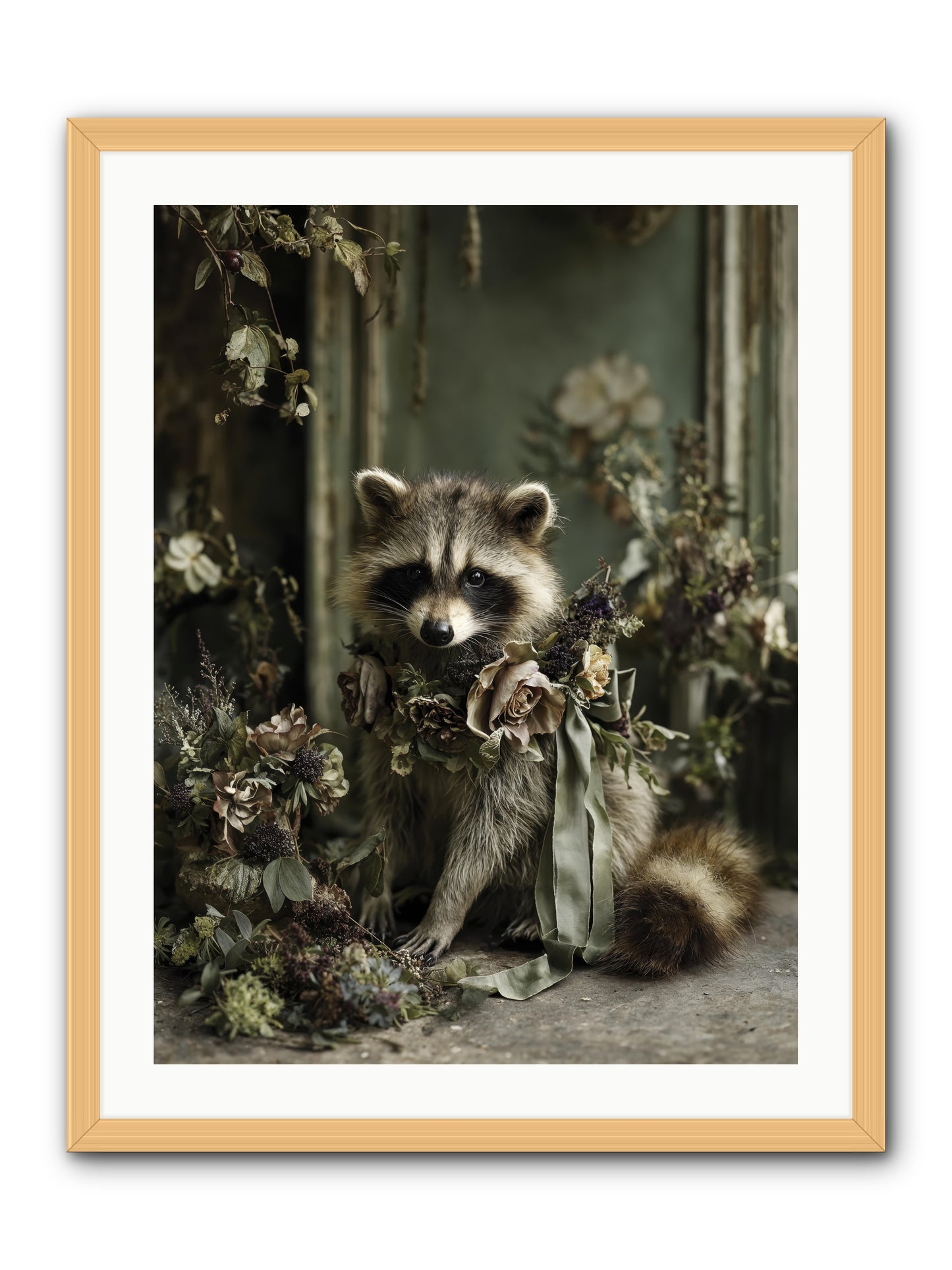 Maybelle -- Framed Print - Natural 24x32
