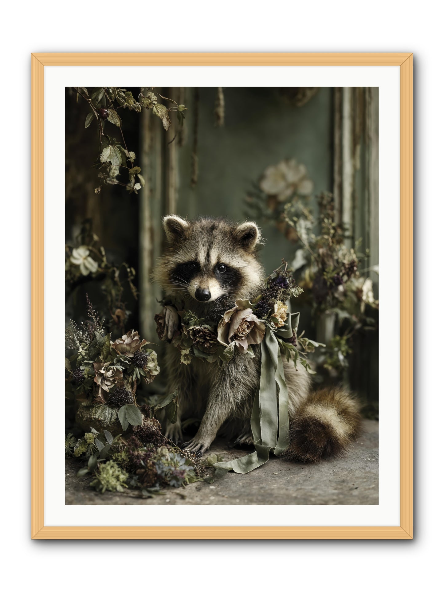 Maybelle -- Framed Print - Natural 30x40