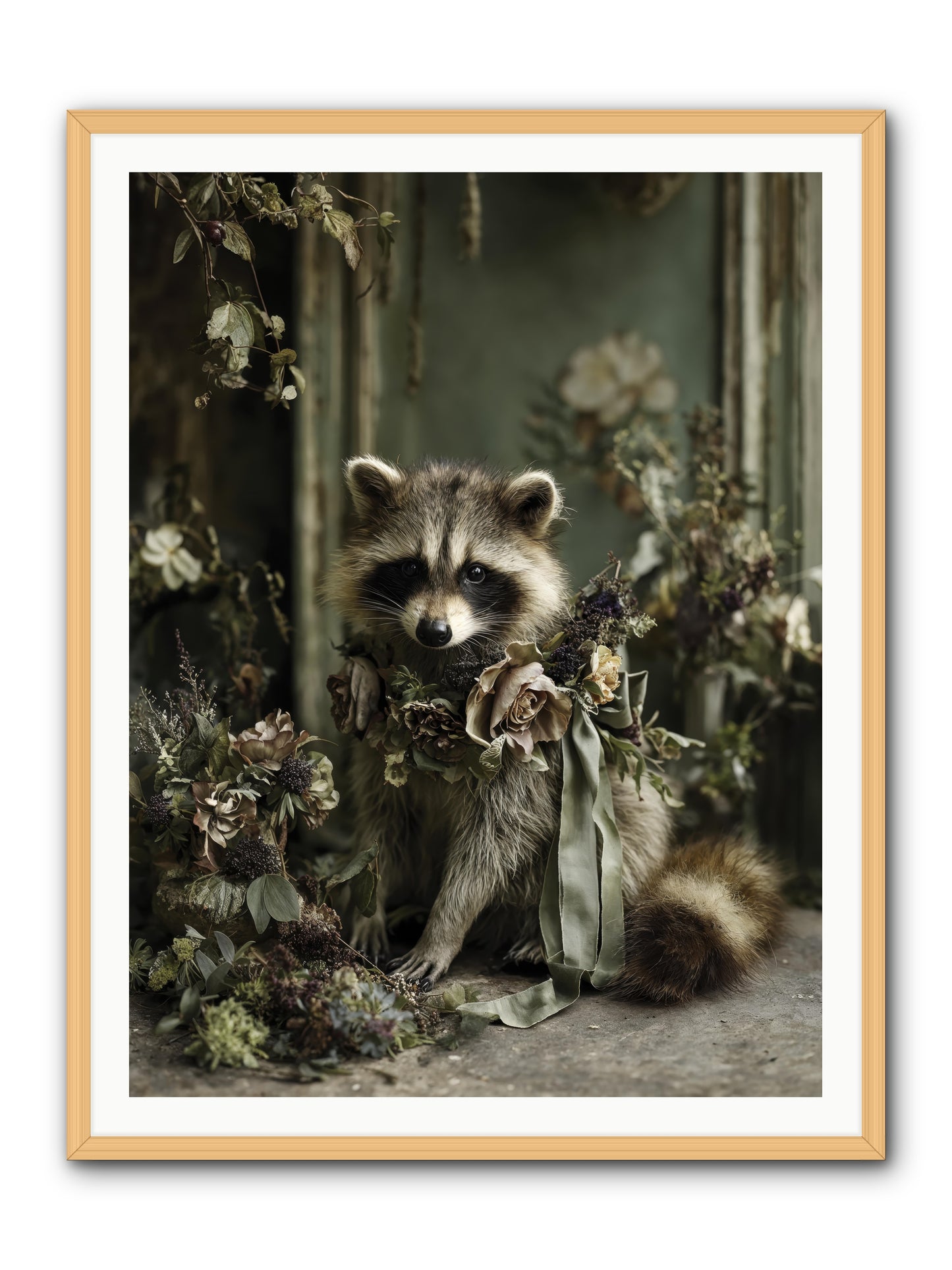 Maybelle -- Framed Print - Natural 36x48