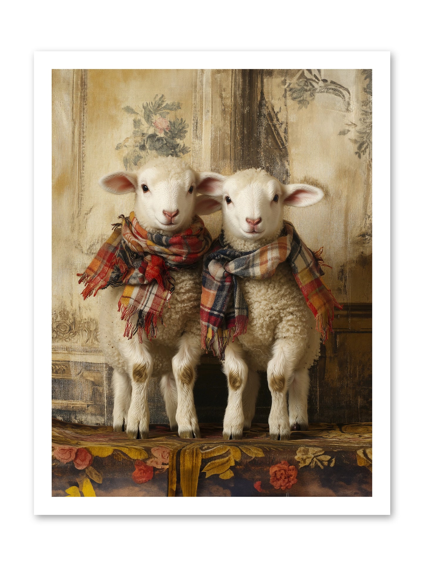 Meadow Babes -- Loose Canvas Print 18x24