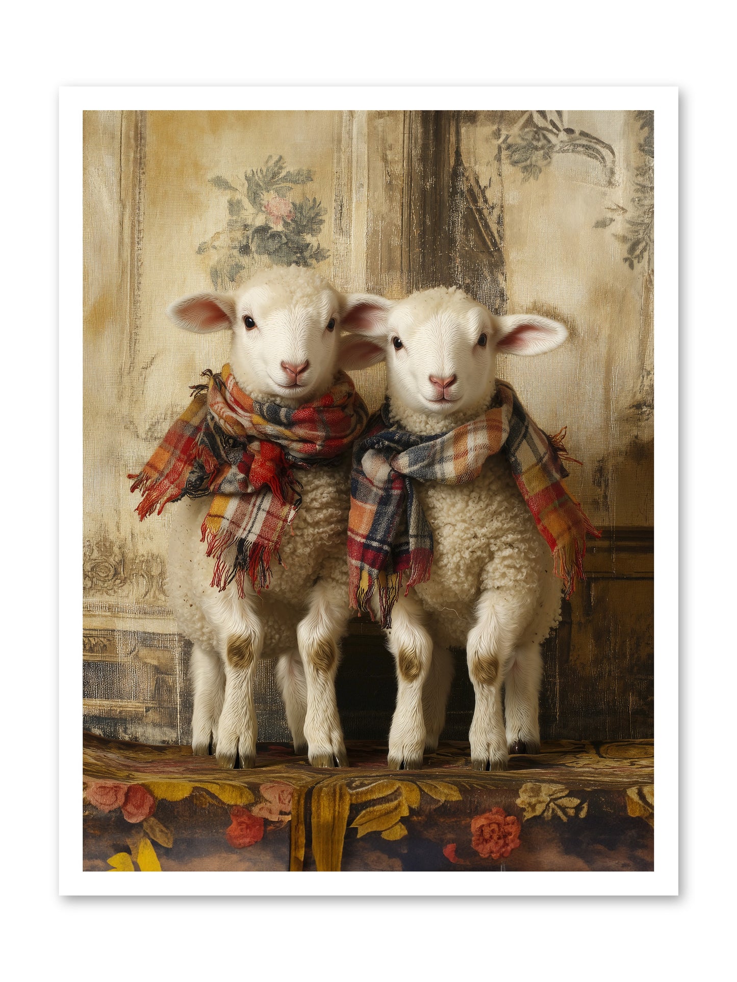 Meadow Babes -- Loose Canvas Print 24x32